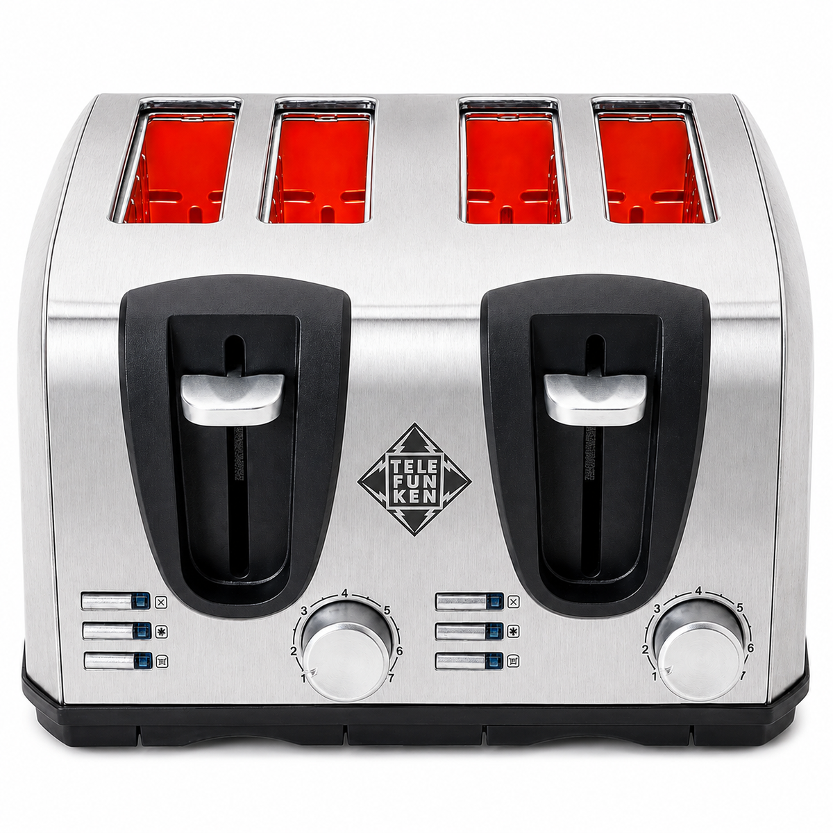 Tostador Eléctrico Doble (4en1) Easy Toast Pro Inox 1450W