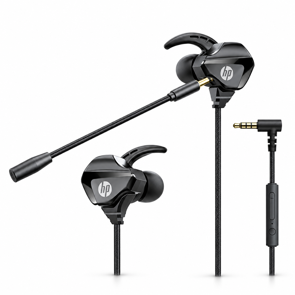 Audífonos HP con Micrófono Desmontable Jack 3.5mm DHH-3113