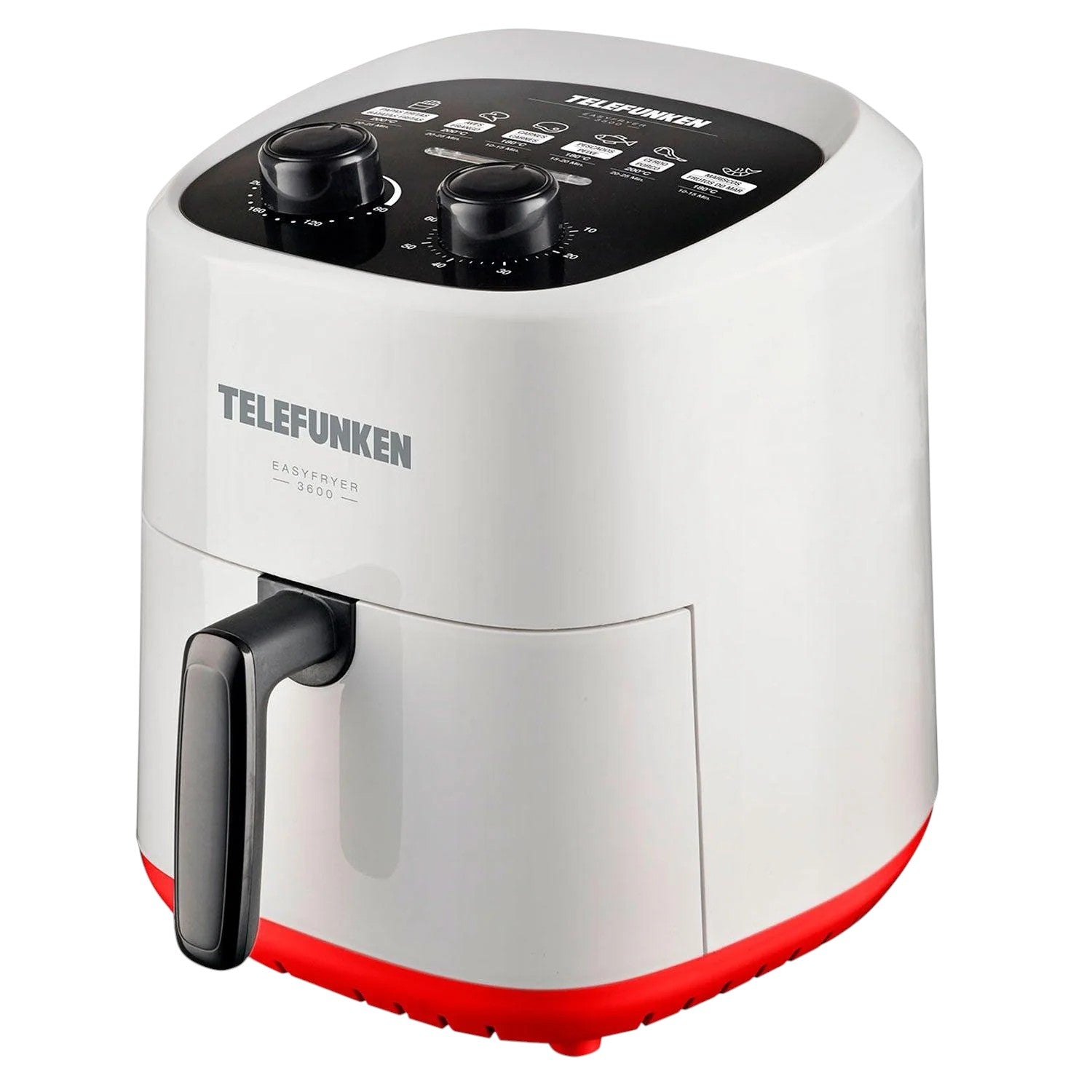 Freidora de Aire TELEFUNKEN 1400w EasyFryer 3.6 LT 200° Max