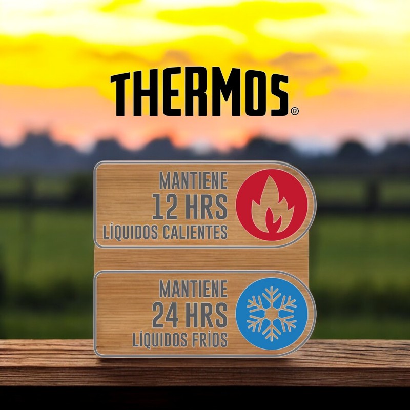 Termo con Sifón para Líquidos 1.9 Litros Thermos JADO-19BK