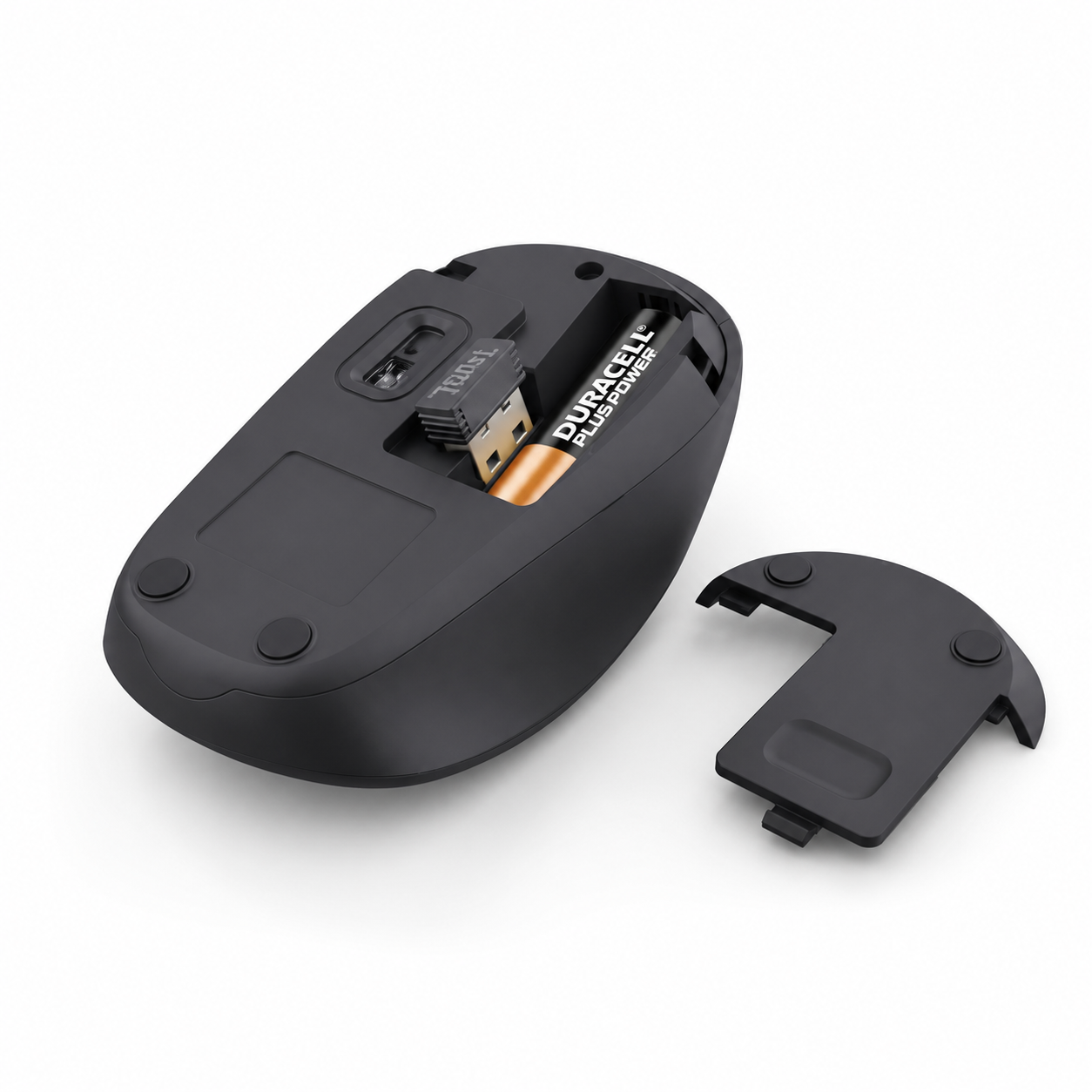 Mouse Inalámbrico Silencioso Trust YVI Eco Friendly BK 24549