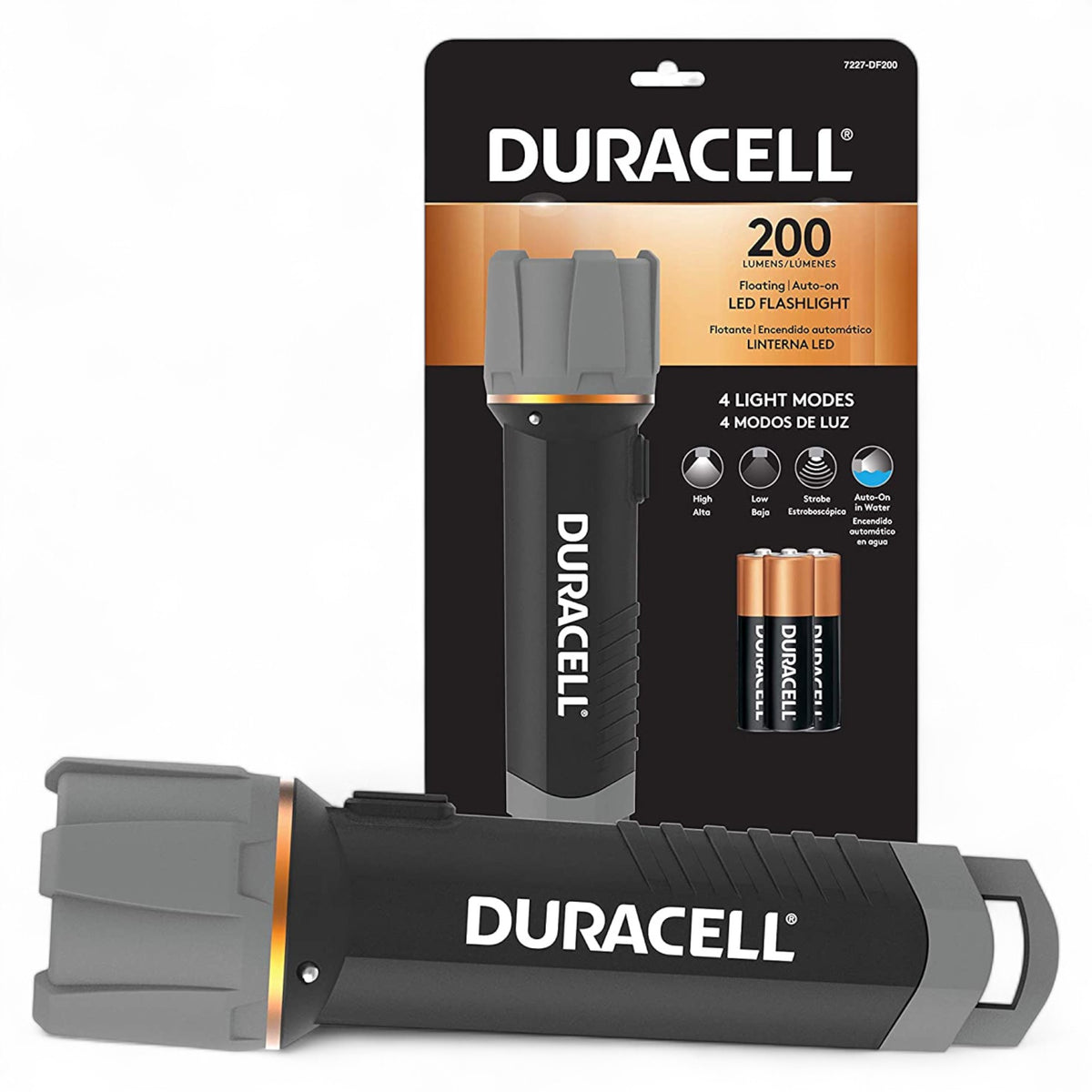 Linterna Duracell Flotac Infinity X1 de 200 Lumenes LED IPX4