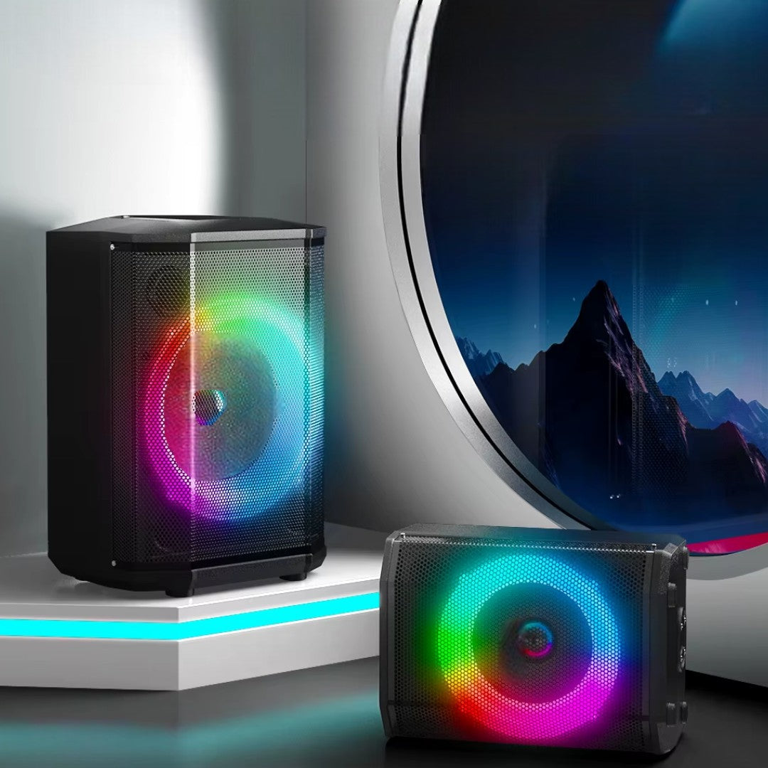 Parlante Bluetooth Flaming Chroma RGB 40W RMS c/Mic Wireless