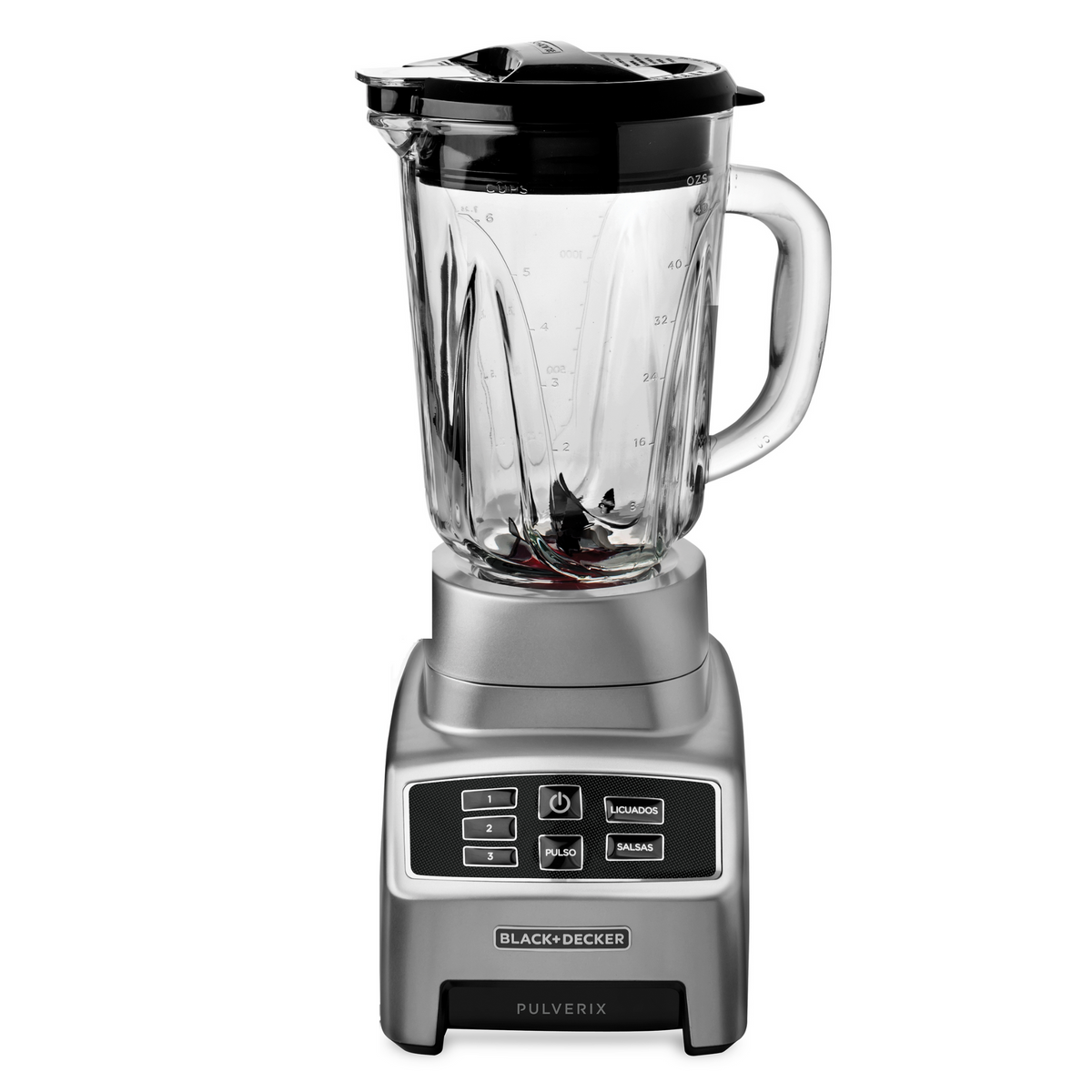 Licuadora Black + Decker Touch 700W Pulverix PRO BL1840MS-CL