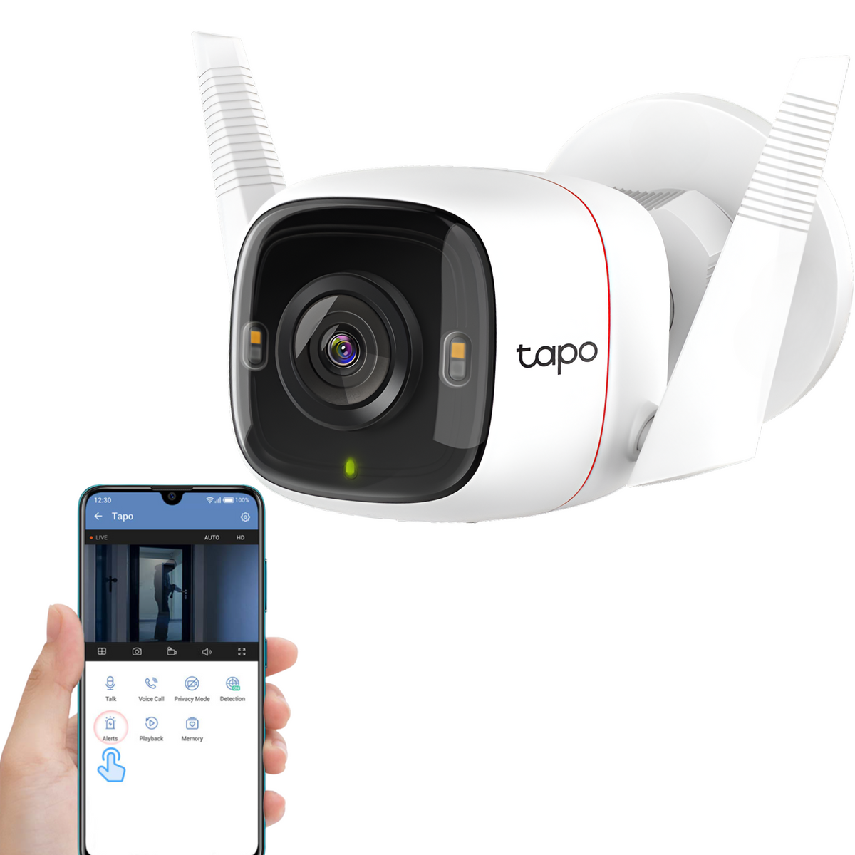 Cámara de Seguridad Wifi 2K TP-LINK TAPO C320WS de Exterior