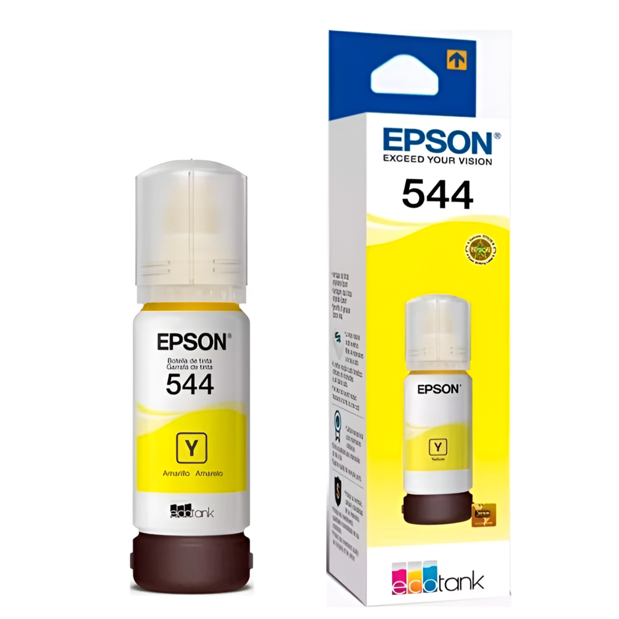 Tinta Epson 544 Original Amarillo 65 Ml Premium Edition