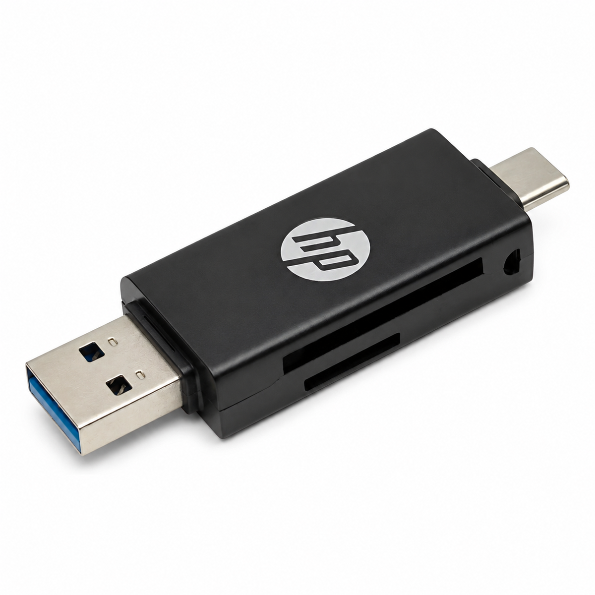 Lector de Memorias SD & Micro SD + Puerto USB C + USB HP 112