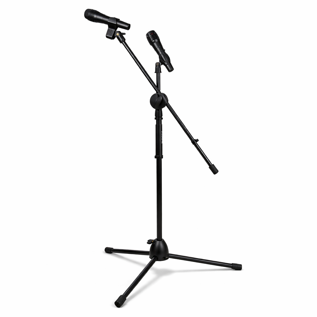 Atril De Microfono Profesional Telescópico / Ajustable MS200