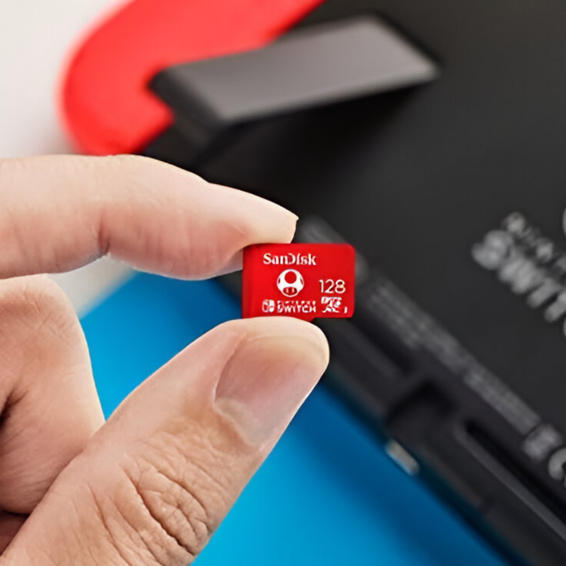 Memoria Micro SD Sandisk para Nintendo Switch 128 GB Deluxe