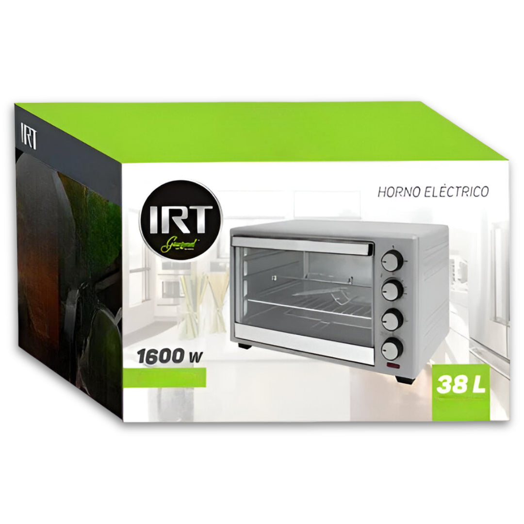 Horno Eléctrico IRT 38 Litros 1600W / 250° Max