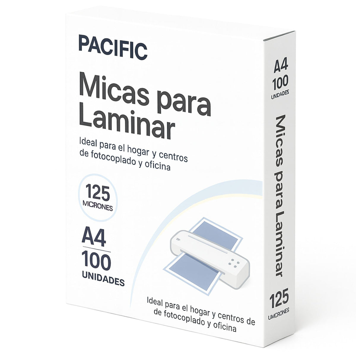 Pack de 100 Micas para Termolaminar de 125 Micras
