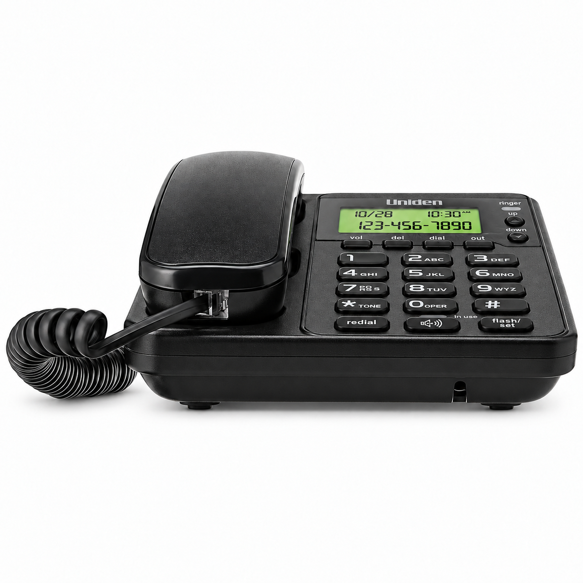 Telefono De Red Fija Sobre Mesa Uniden Con Manos Libre 6404