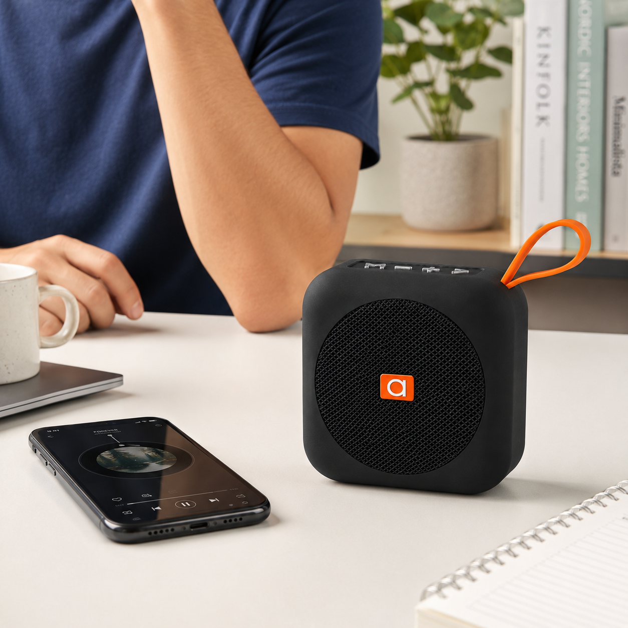 Parlante Portatil Audiolab GO Bluetooth 5.0 Recargable Black