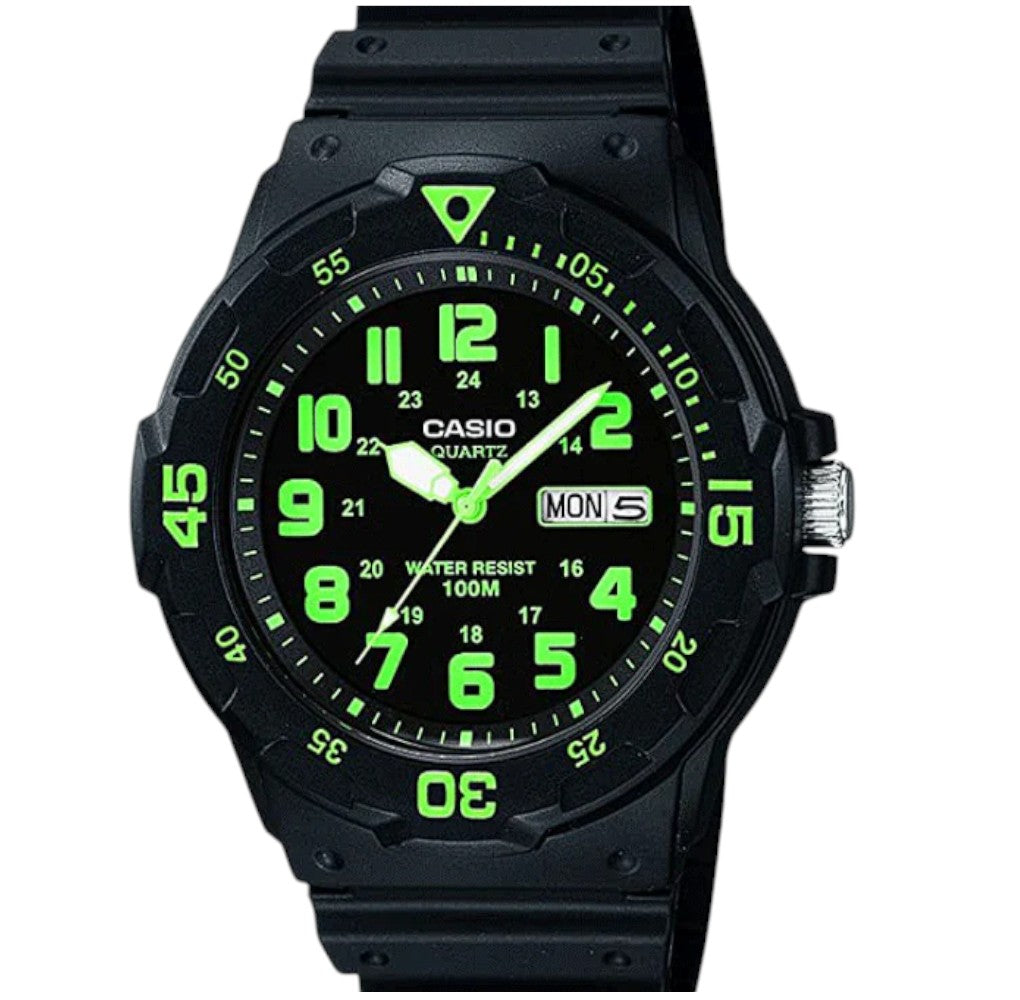 Reloj Casio de Hombre Negro Mrw-200H-3Bvdf Black Fluor