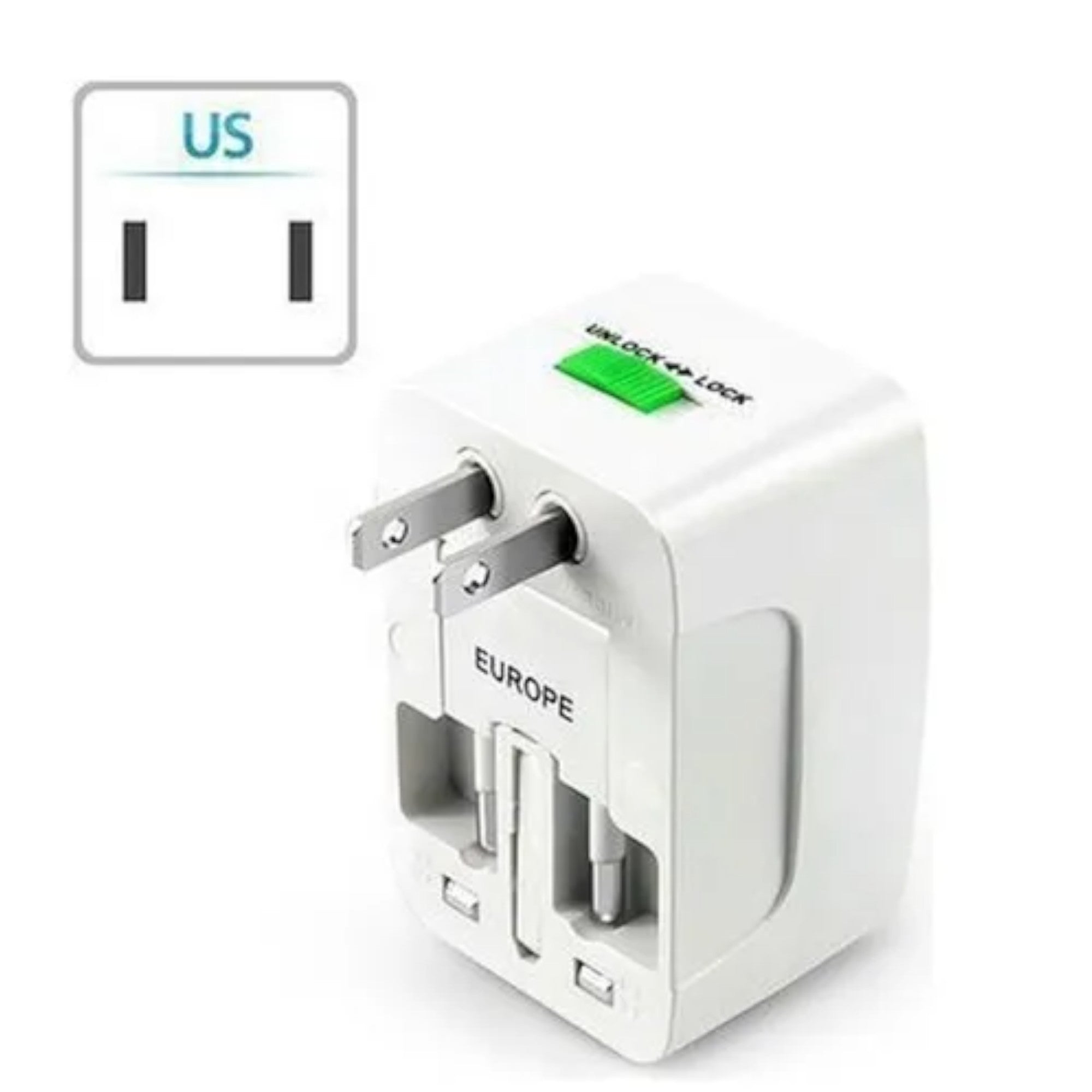 Adaptador de Corriente Universal para Viaje (4en1) 110V/220V