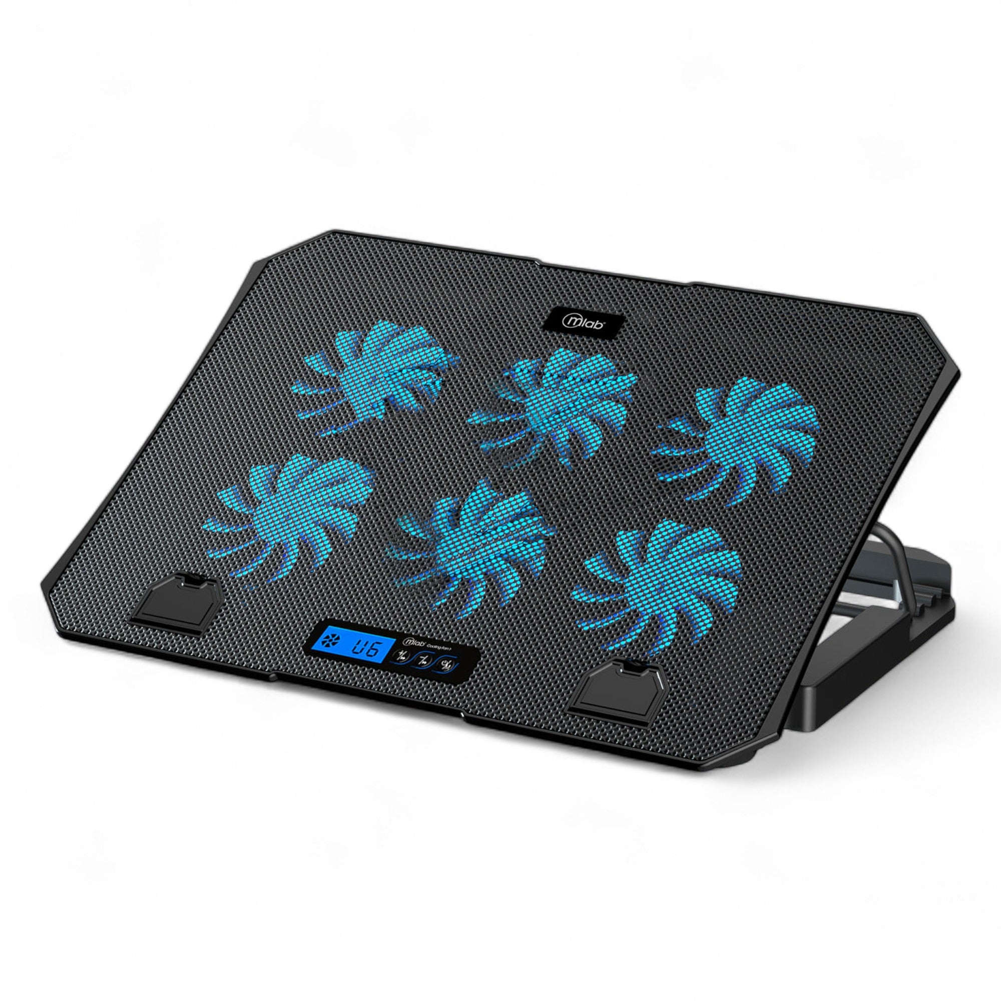 Ventilador para Notebooks Gamer SIX FAN LED 2800 RPM 16" Max