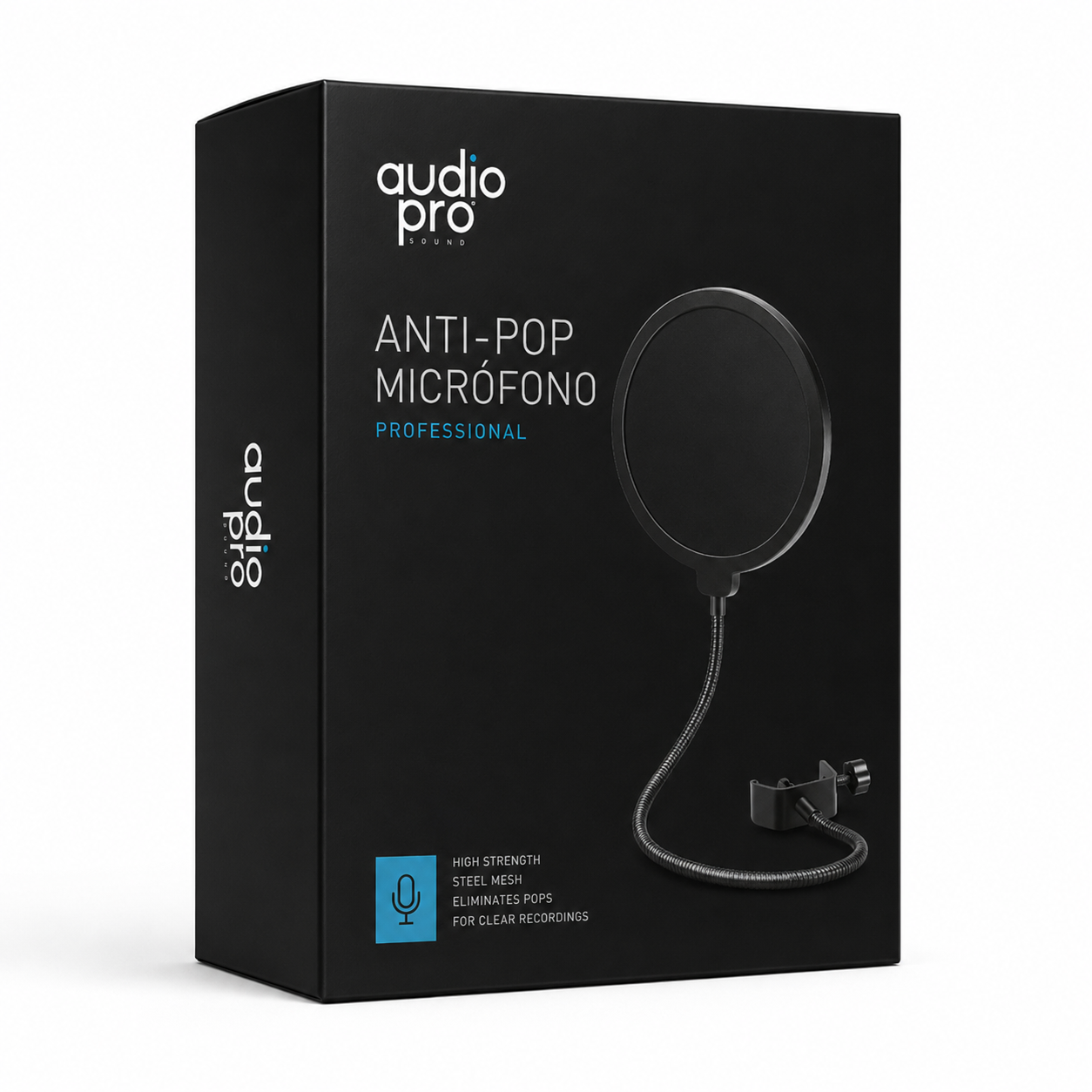 Filtro Anti-Pop Para Microfonos De Grabación Audiopro Ap02035