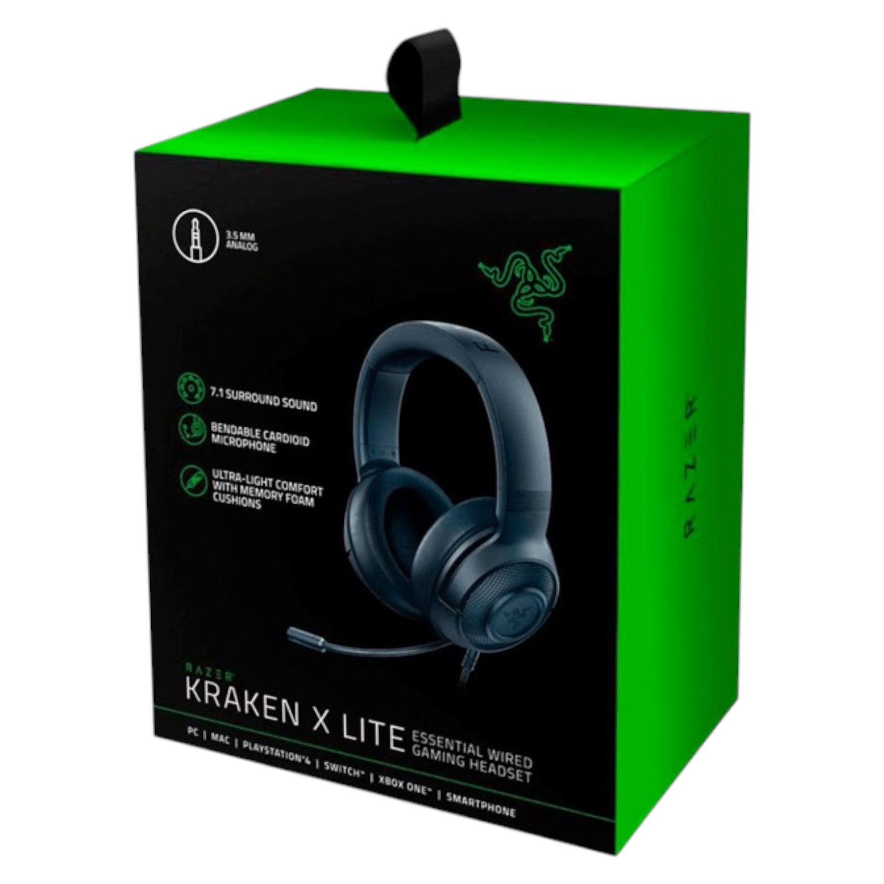 Audifonos Razer Gamer Kraken X Lite Pc Ps4 Xbox Switch Cel.