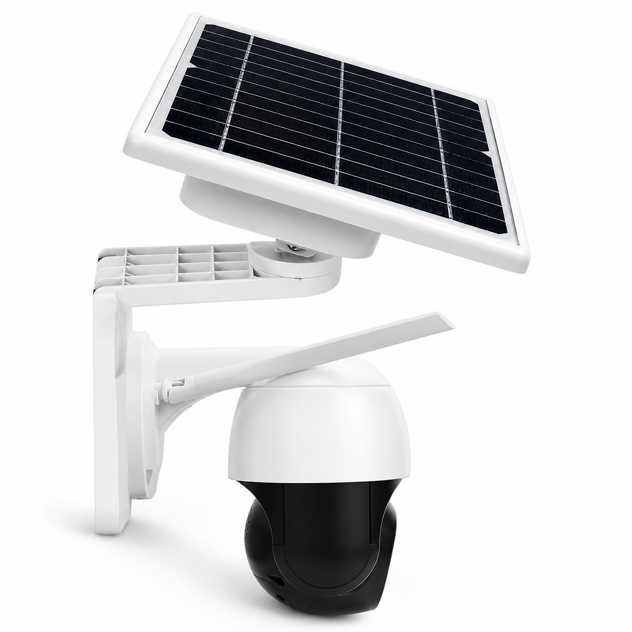 Cámara de Seguridad Solar Autónoma Robótica PTZ IP-4GLTE FHD