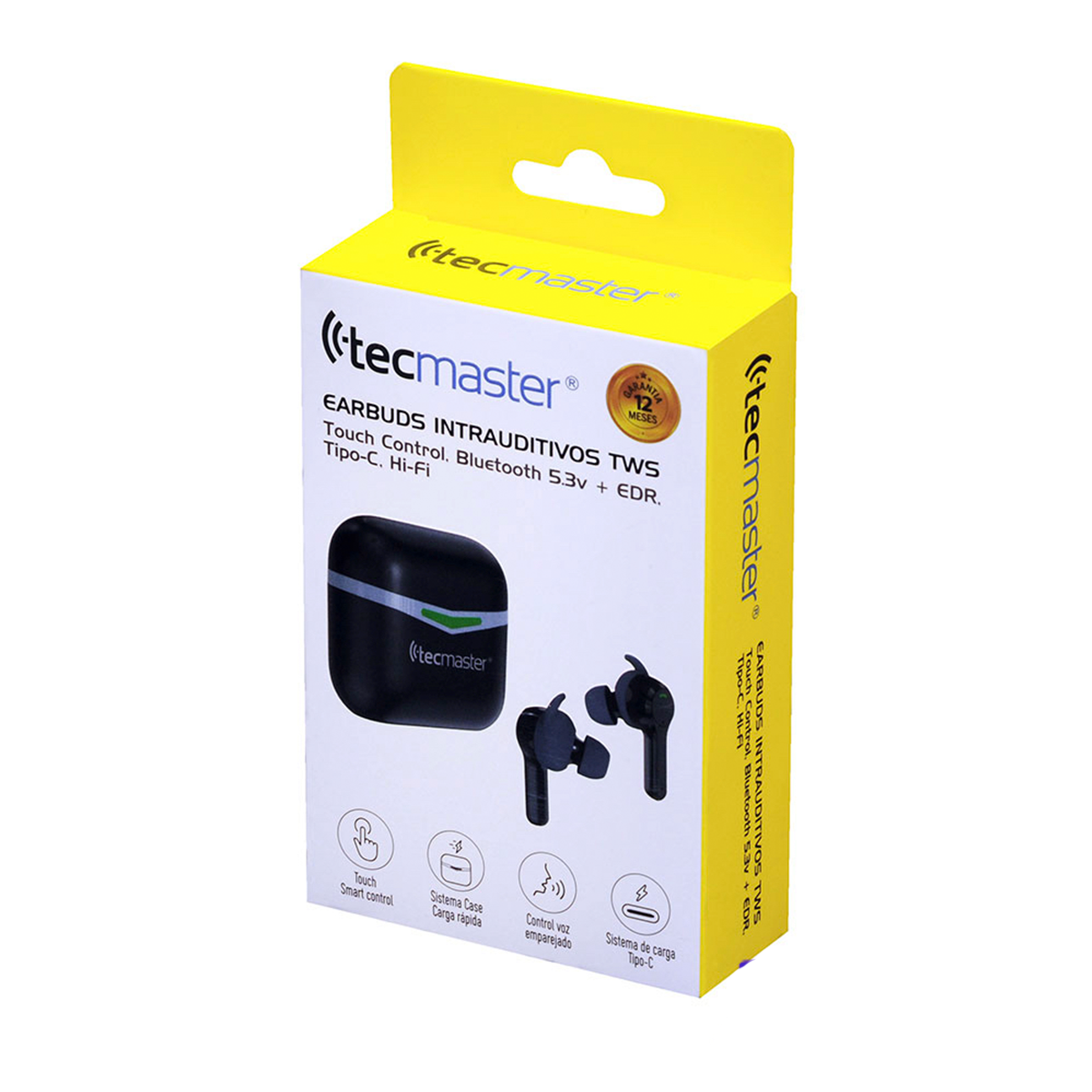 Audifonos Inalámbricos Earbuds TWS BT 5.3 + EDR TM-300520