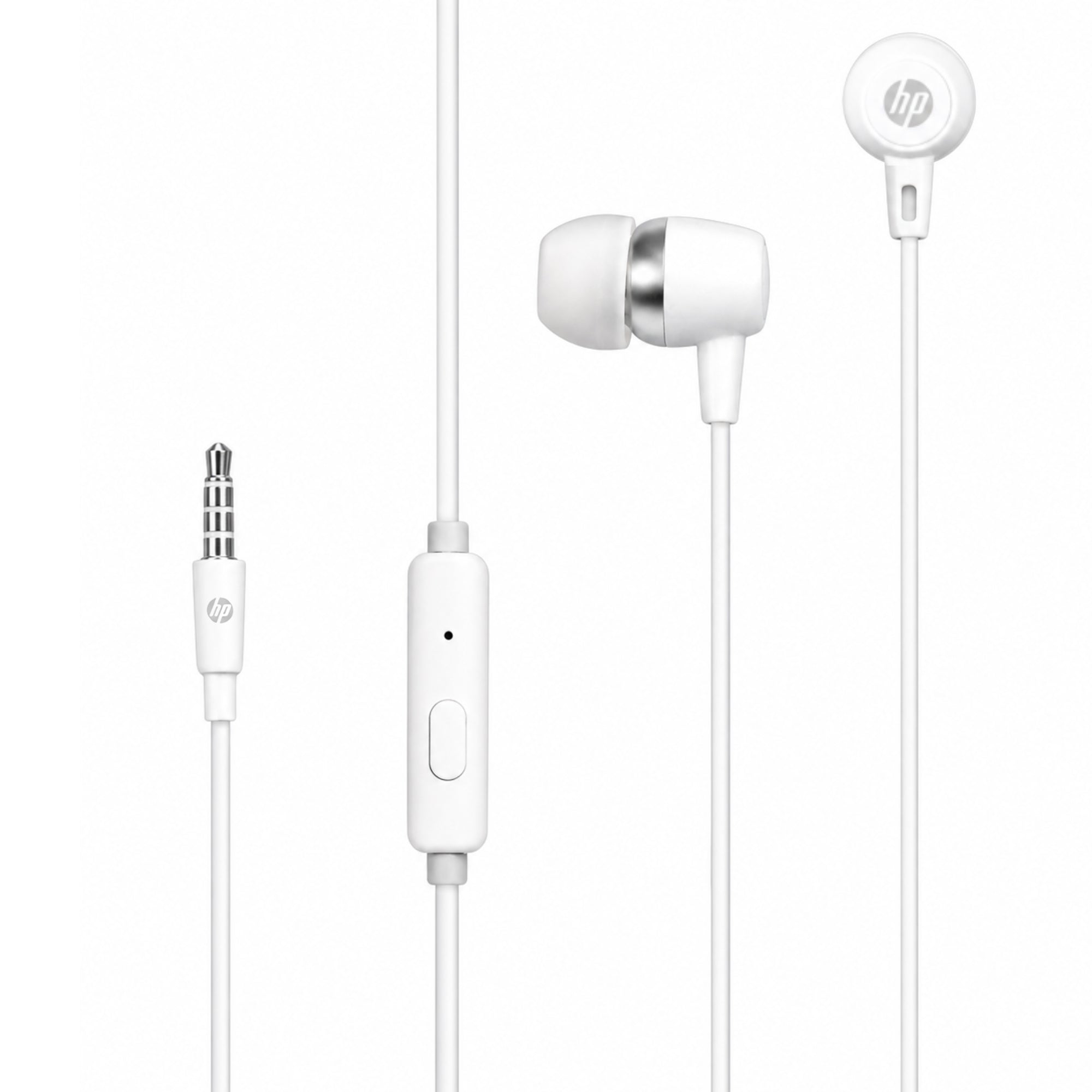 Audífonos In Ear HP Con Manos Libres Blancos DHE-7000