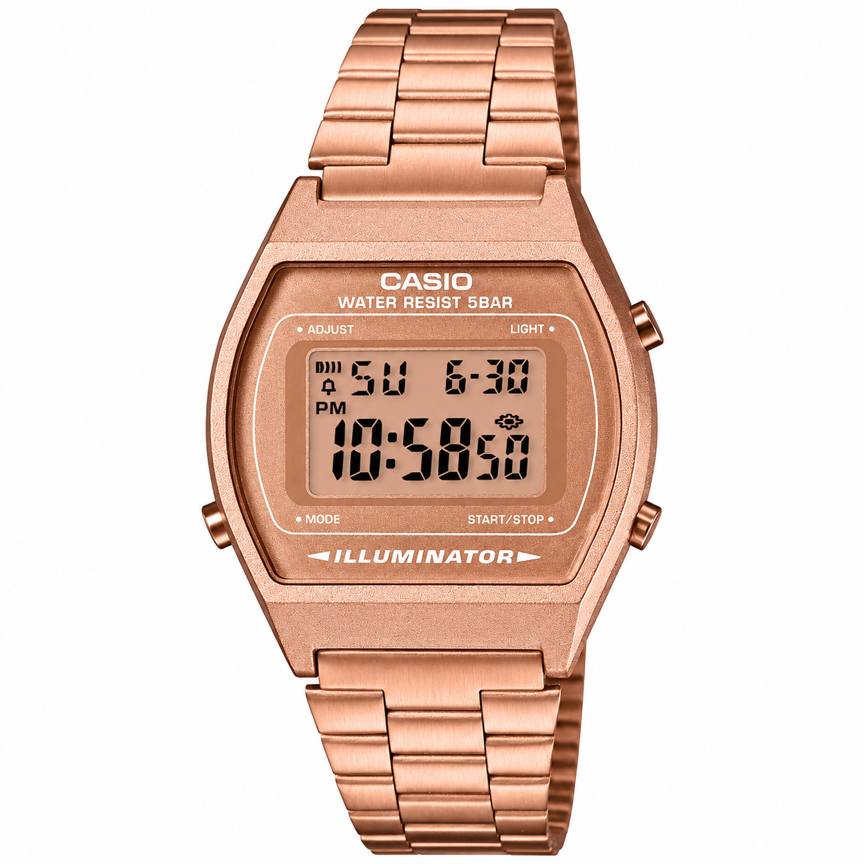 Reloj Casio de Mujer Oro Rosa B640WC-5ADF Classic Edition