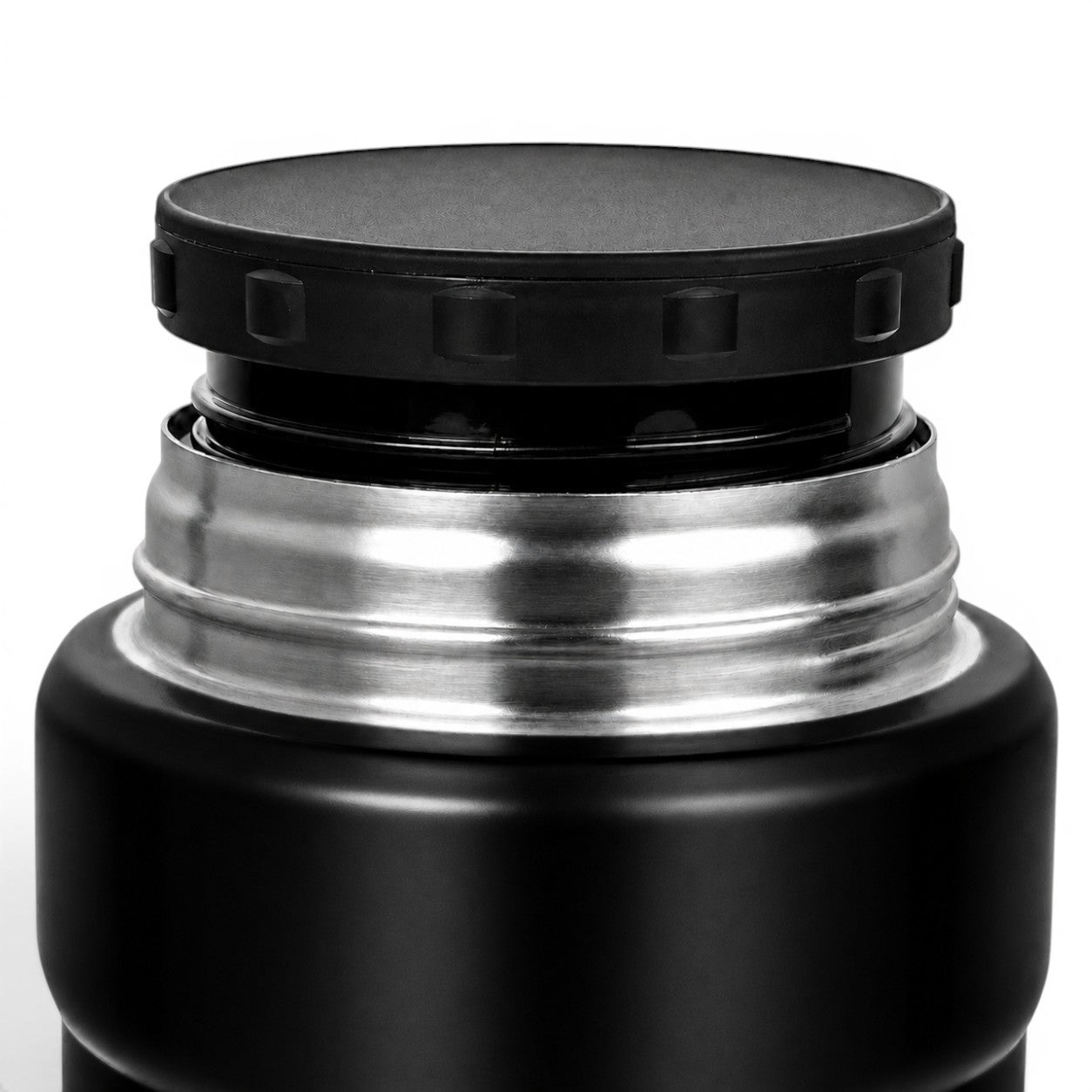 Termo de Comida Premium Inox Thermos King 470ML Negro