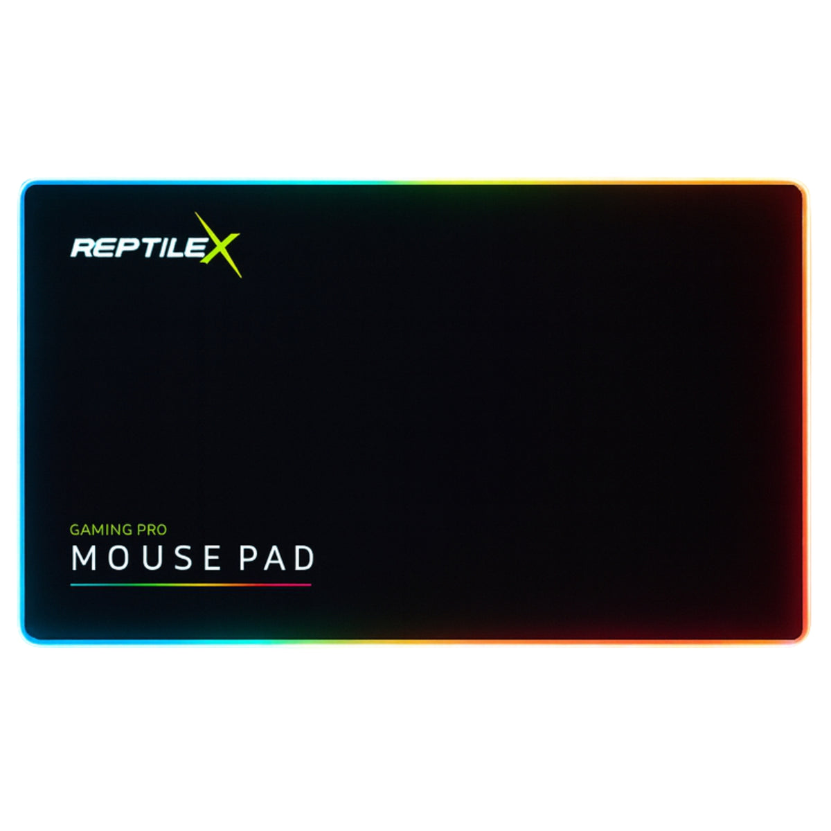 Mouse Pad Gamer Reptilex con IluminaciónRgb 250X350X4mm Rx0023