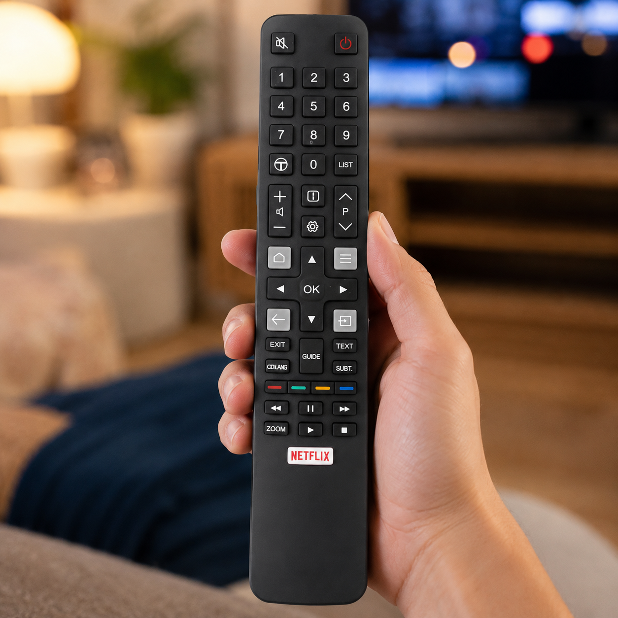 Control Remoto para TCL Smart TV IA Ultima Generación TV25