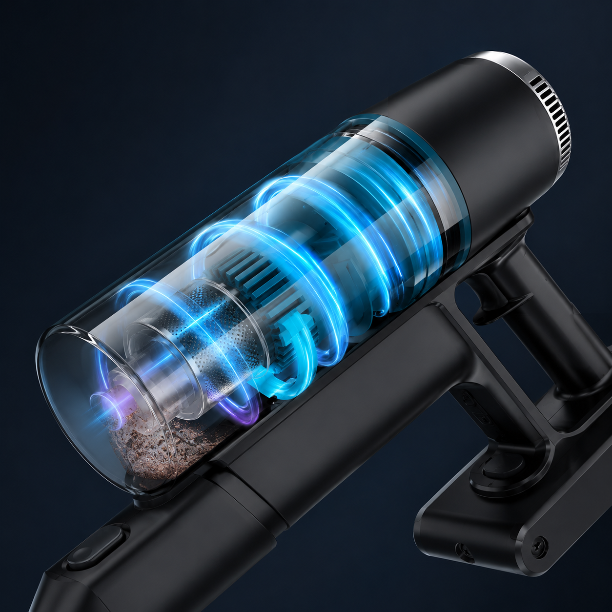Aspiradora Vertical Multifuncional Inalámbrica Power Cyclone