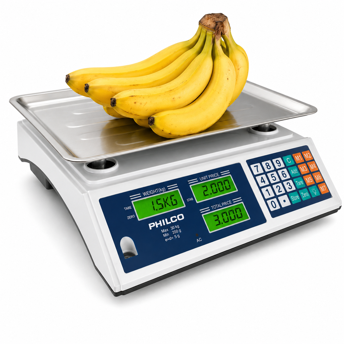 Pesa Balanza Tipo Almacén Digital Pro Pymes 40 KG Max 841