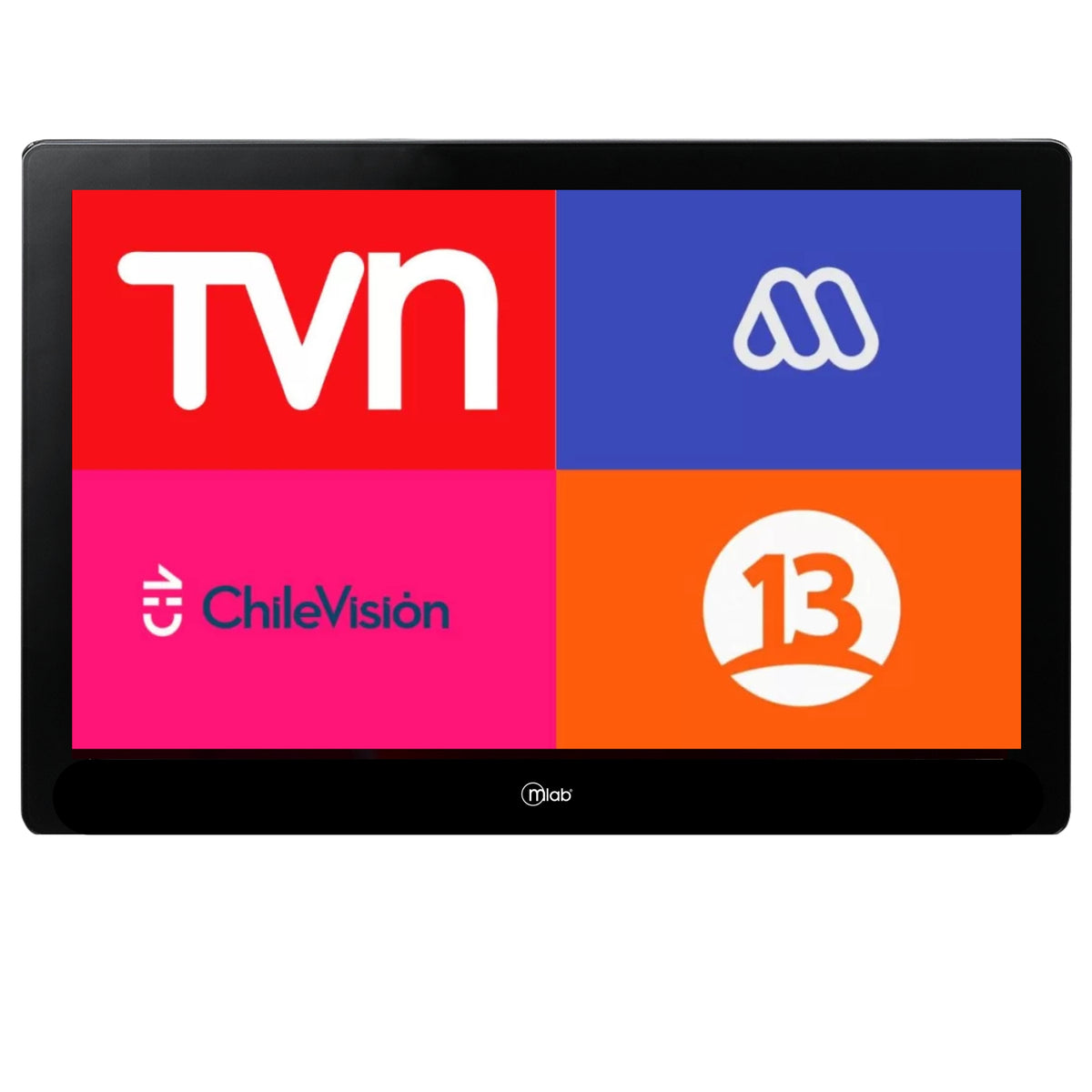 TV Portátil FHD Recargable Señal Digital ISDB-T 14" SLIM BK