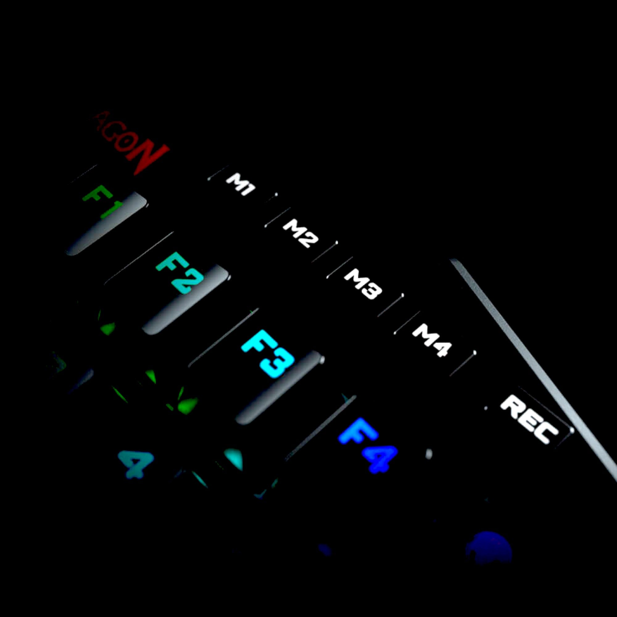 Teclado Redragon Mecánico Para Una Mano RGB Diti K585