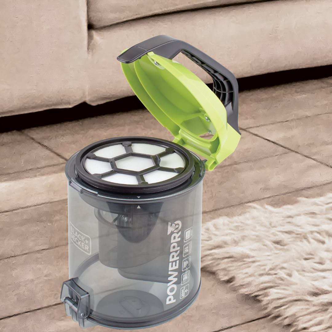 Aspiradora Black+Decker 2000W Power Pro Filtro Hepa VCBD8530