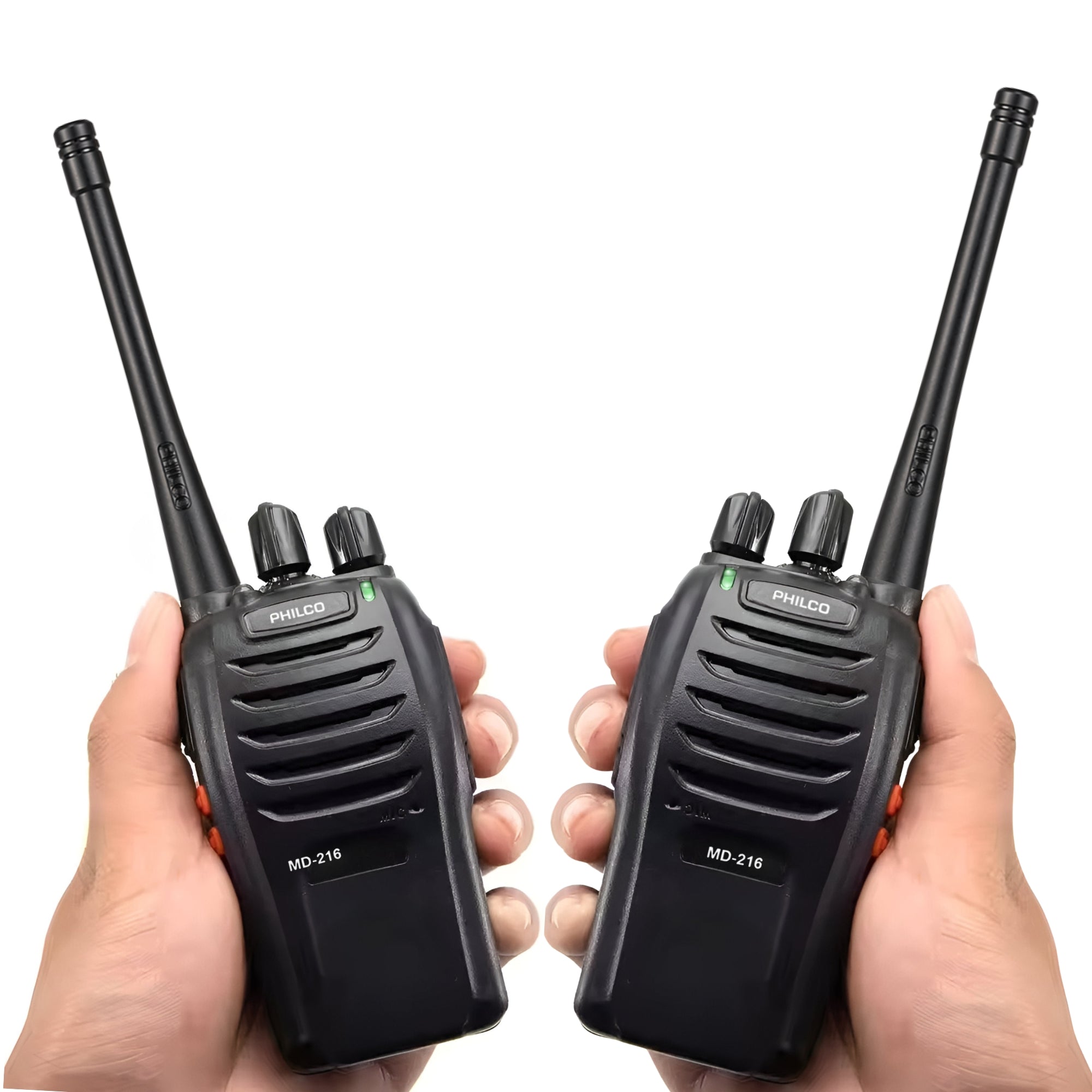 KIT de 2 Radio Transmisores Philco Walkie Talkie 16KM MD-216