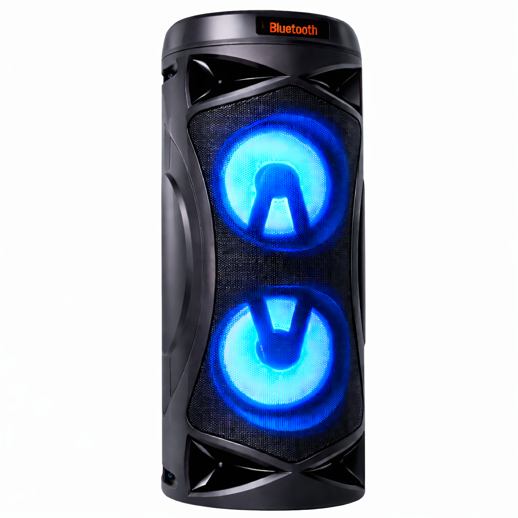 Parlante Portátil Recargable con Bluetooth Fujitel 3220 LED