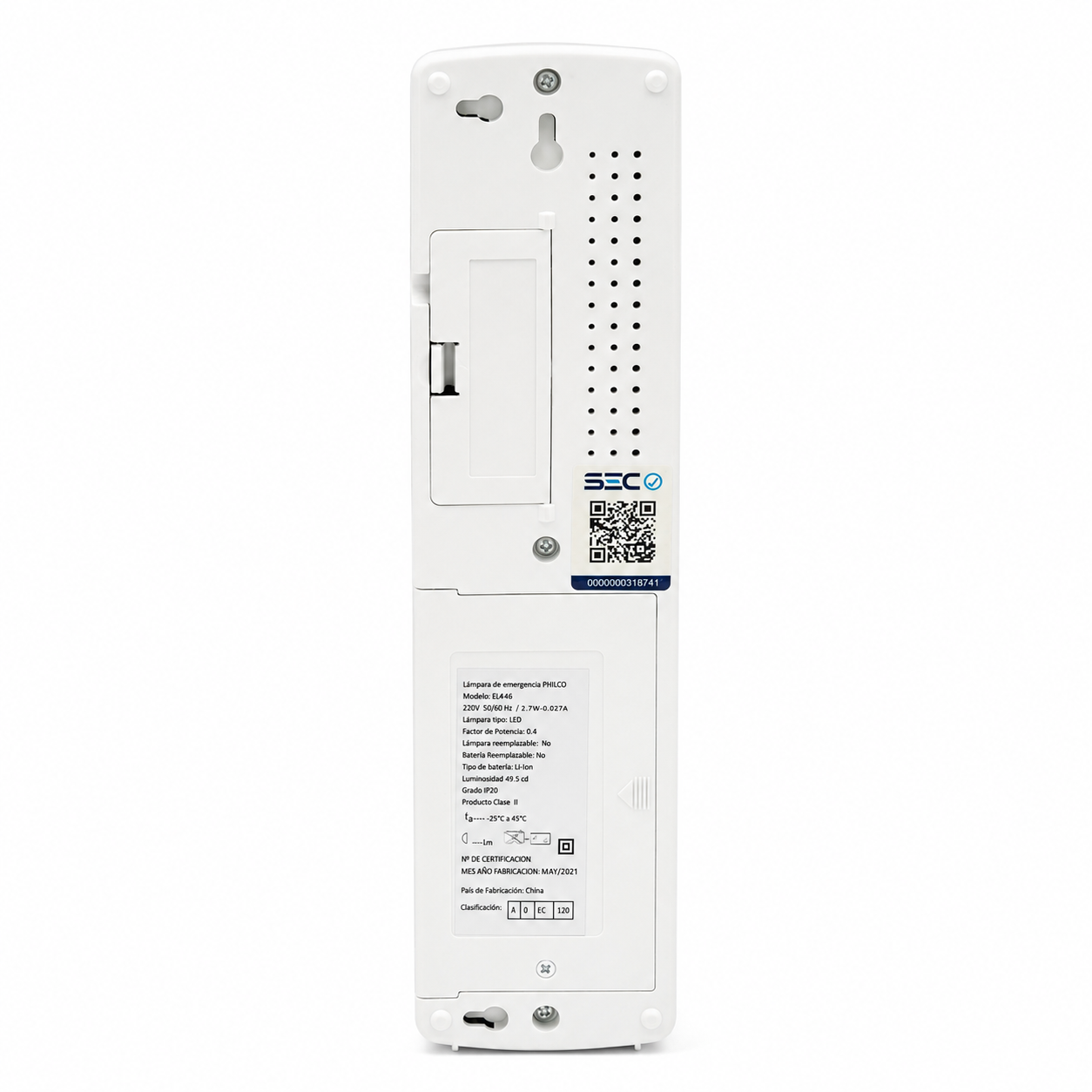 Lampara LED de Emergencia Recargable Multipropósito SEC L446