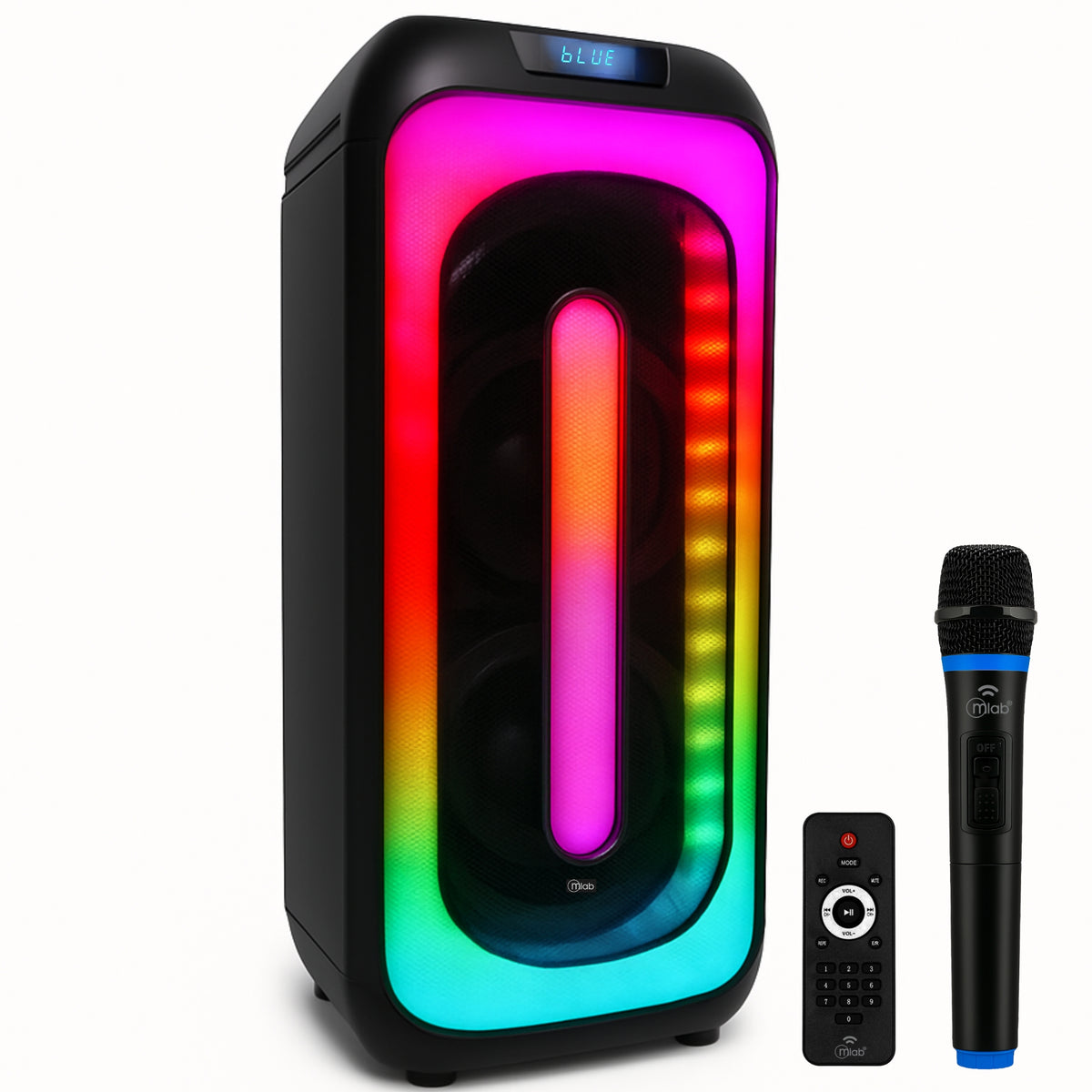 Parlante Bluetooth Flaming SpaceWalker RGB TWS Mic Wireless