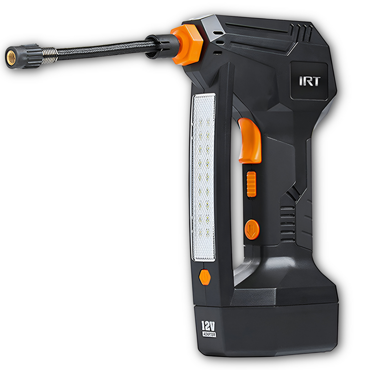 Inflador De Neumaticos Irt Recargable De Alta Potencia