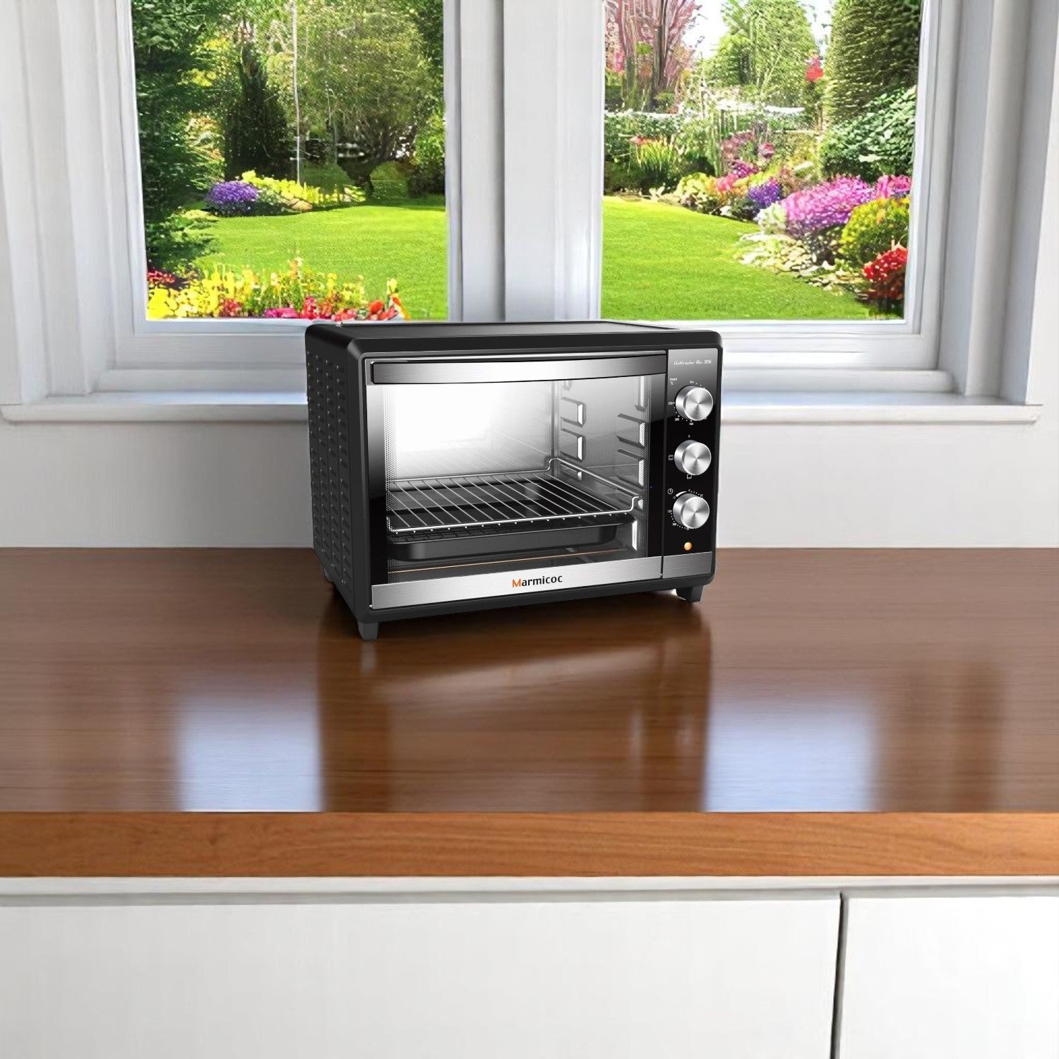 Horno Profesional Marmicoc 30 Litros / 2000W Black Deluxe