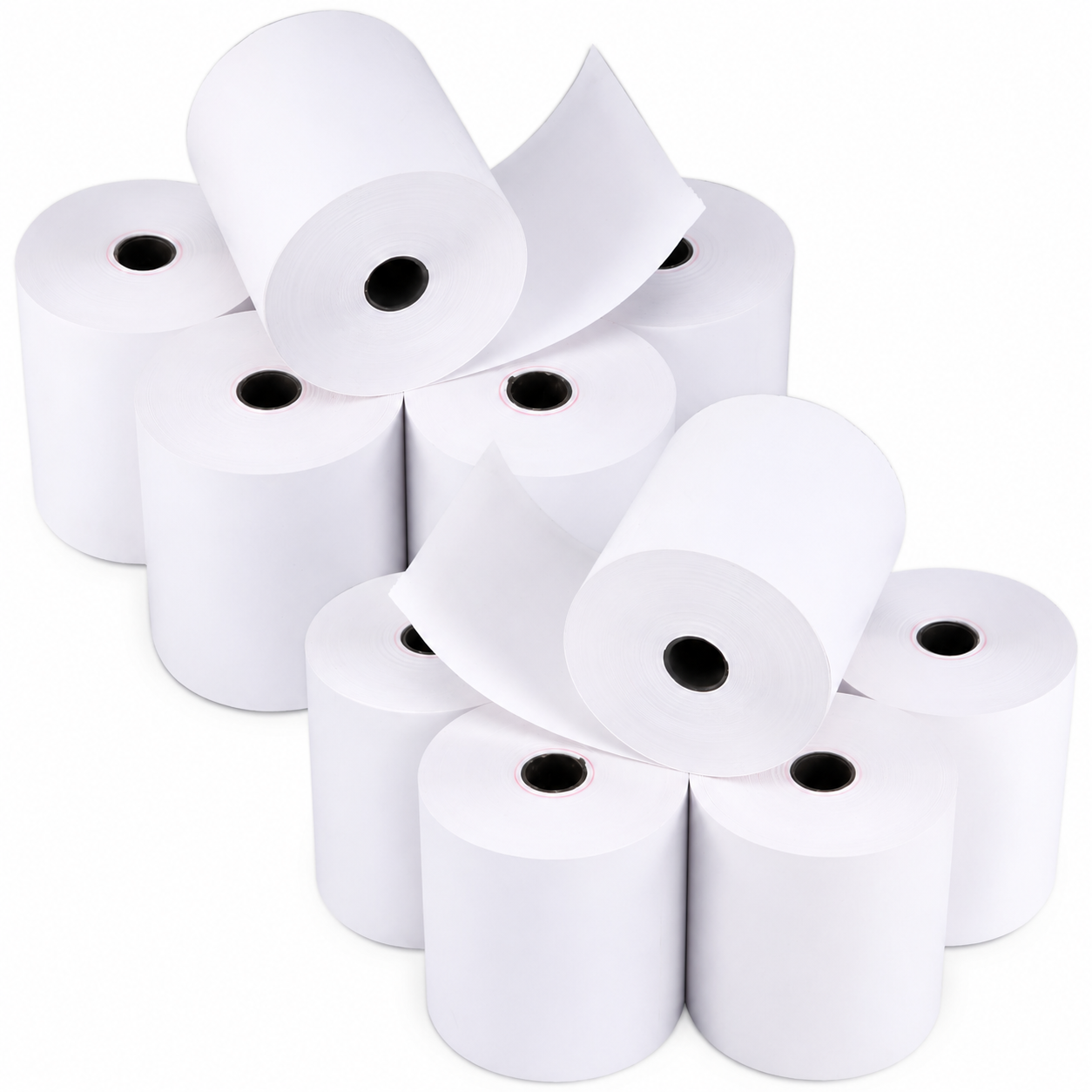 Rollo Térmico 80X80mm (Pack 10 Unidades) Premium Quality 59G