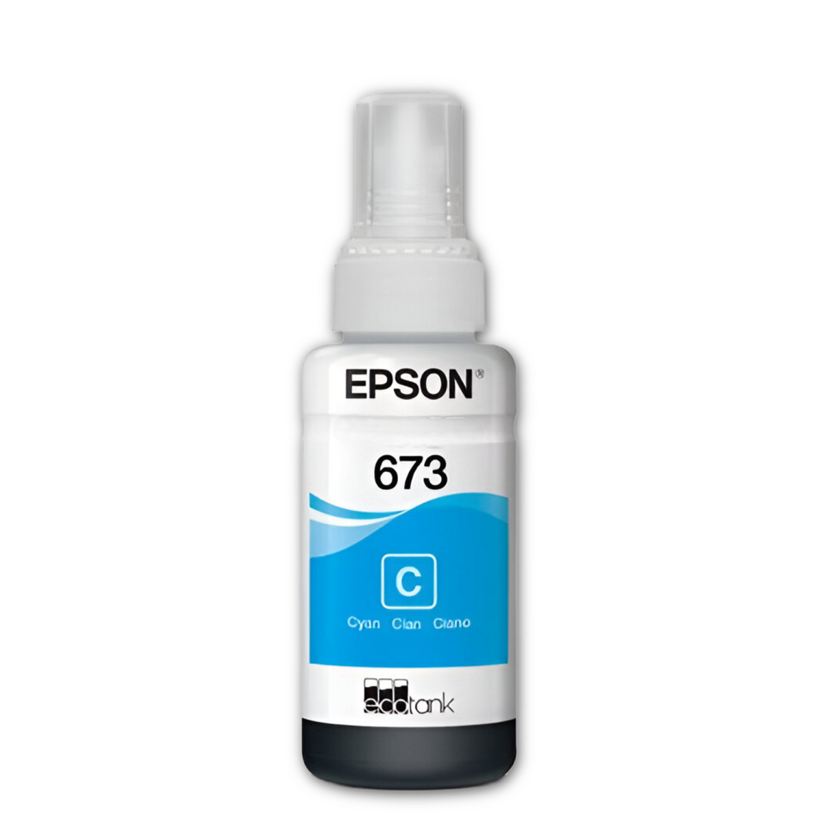 Tinta Epson 673 Original Cyan 70ml T673220