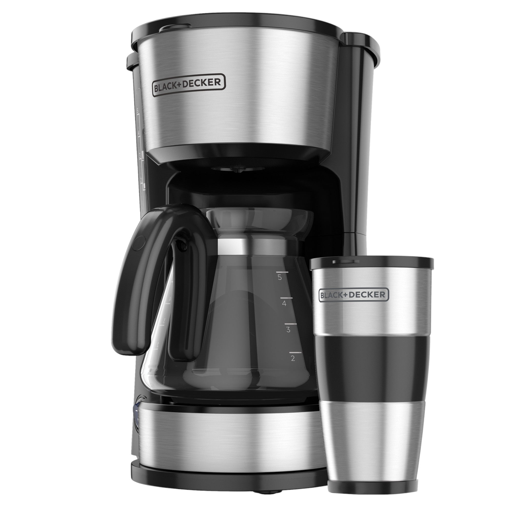 Cafetera Black + Decker 4 En 1 para 5 Tazas + Filtro Permanente
