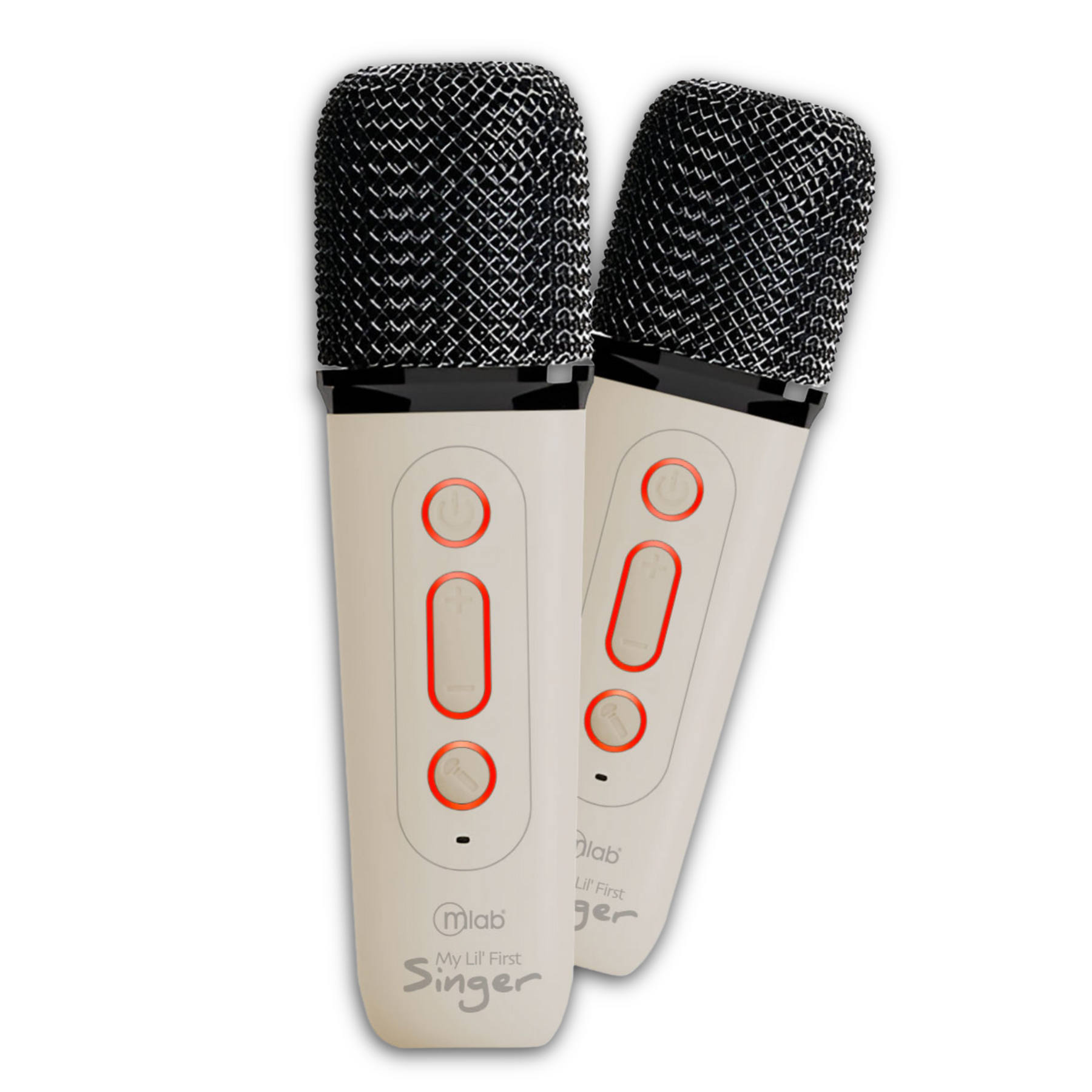 Karaoke RGB para niños con Micrófonos Inalámbricos y Efectos