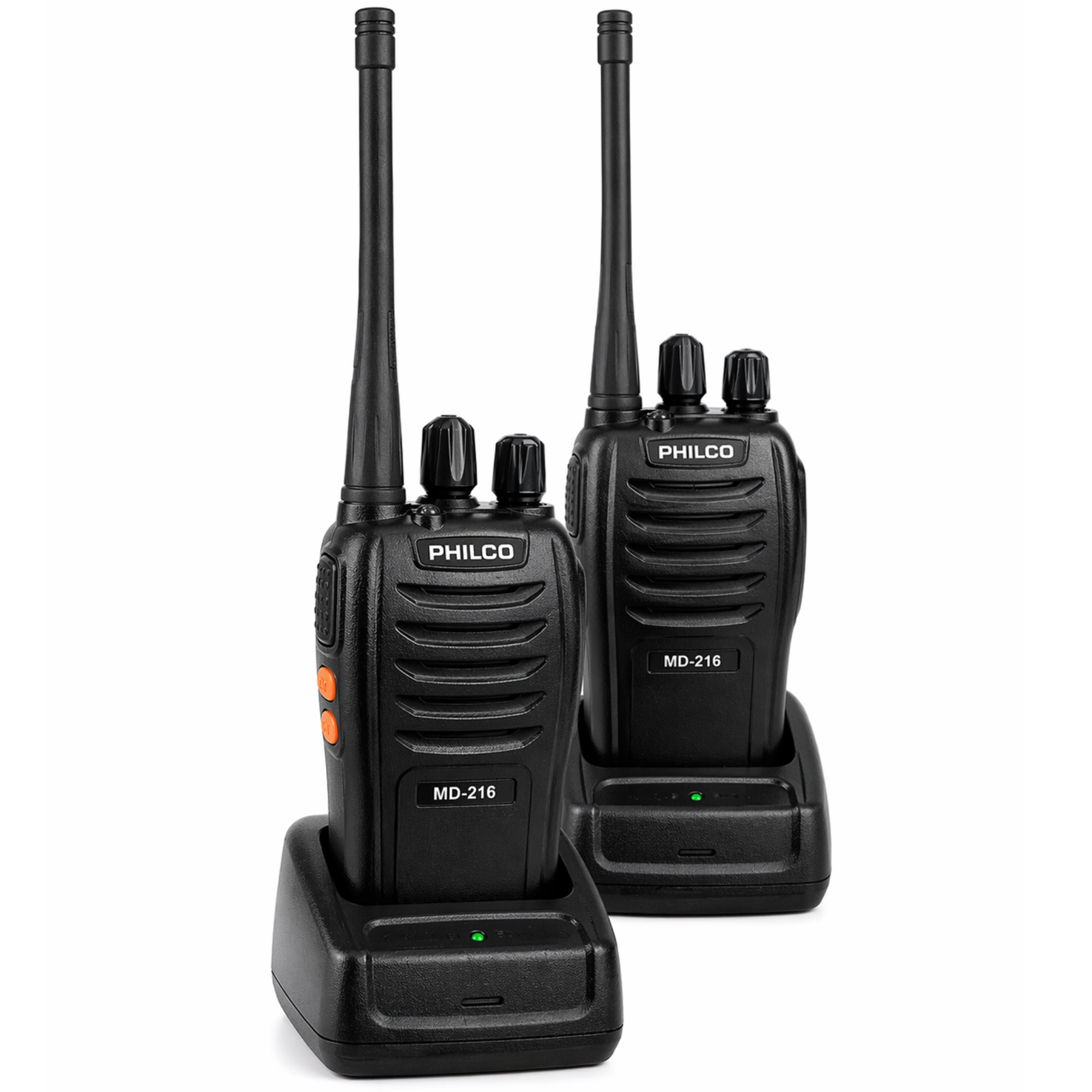 KIT de 2 Radio Transmisores Philco Walkie Talkie 16KM MD-216