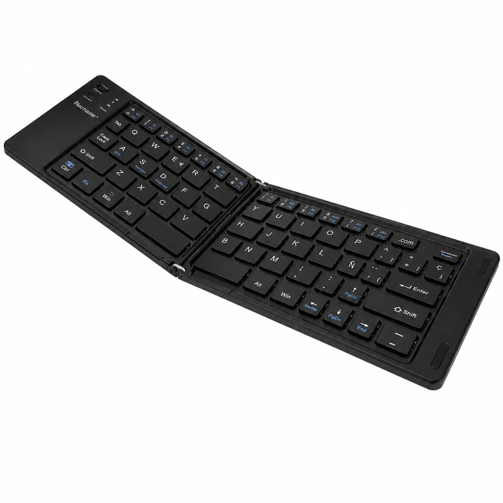 Teclado Bluetooth Plegable Multiplataformas Black