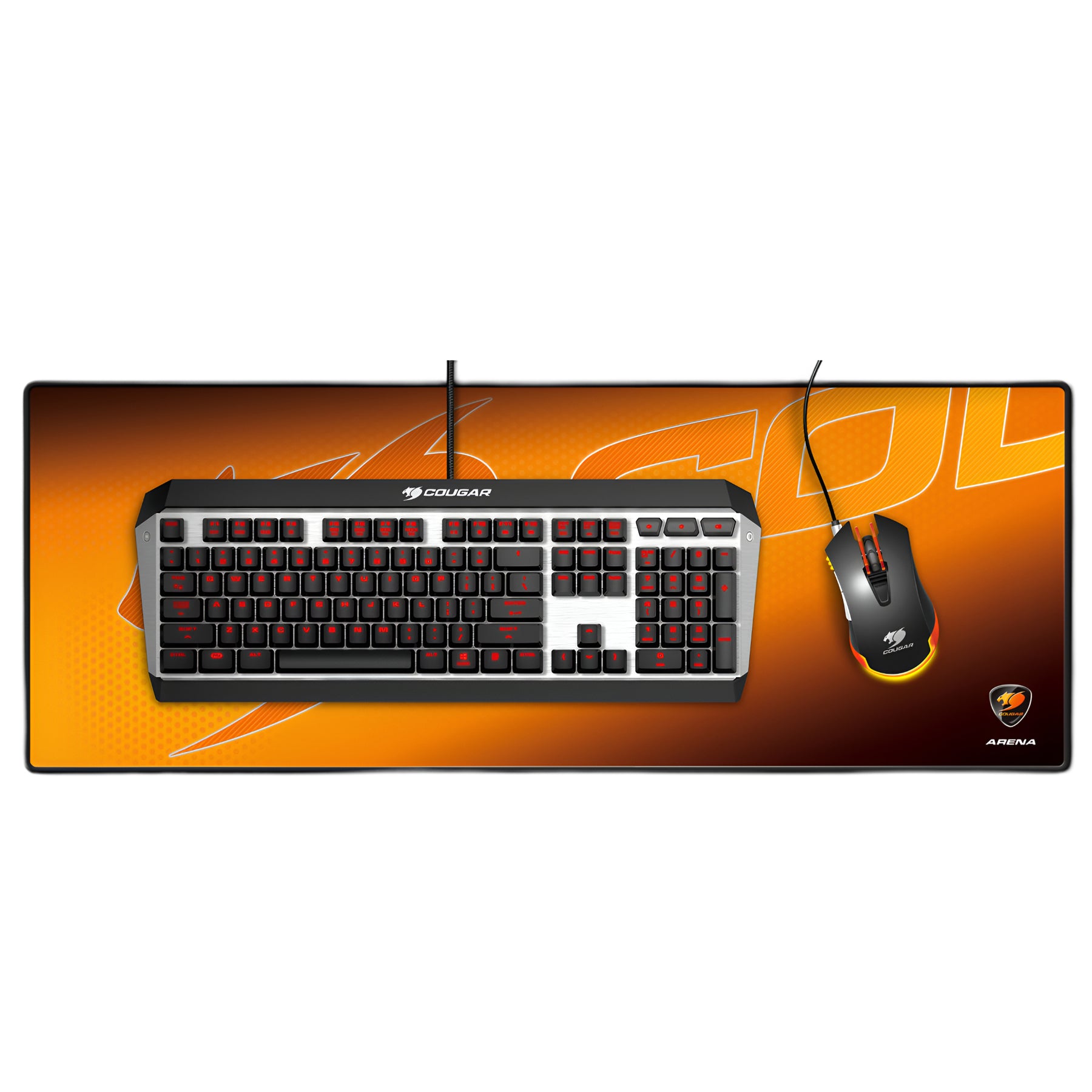 Mouse Pad Cougar Arena X Orange Gaming Extended Edition