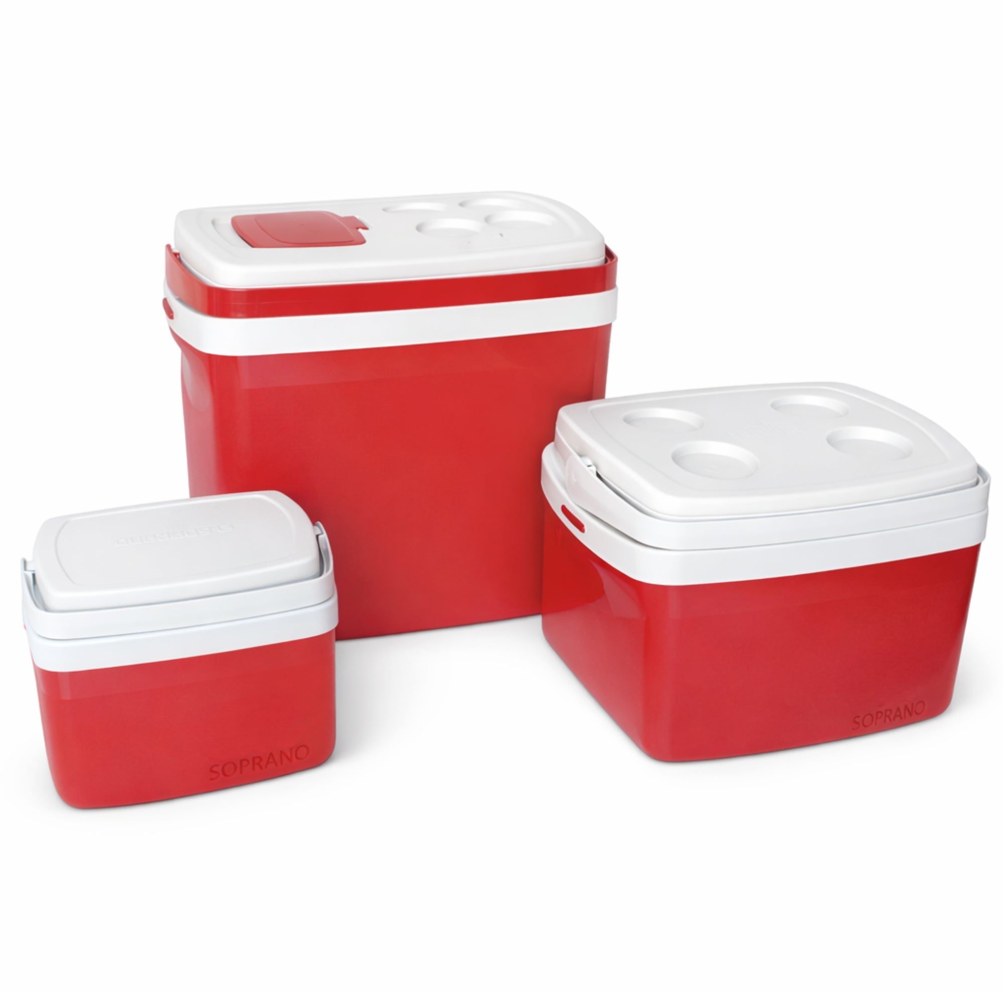 Pack Nevera Cooler 3x1 Deluxe Edition Soprano 32L/12L/5L RD