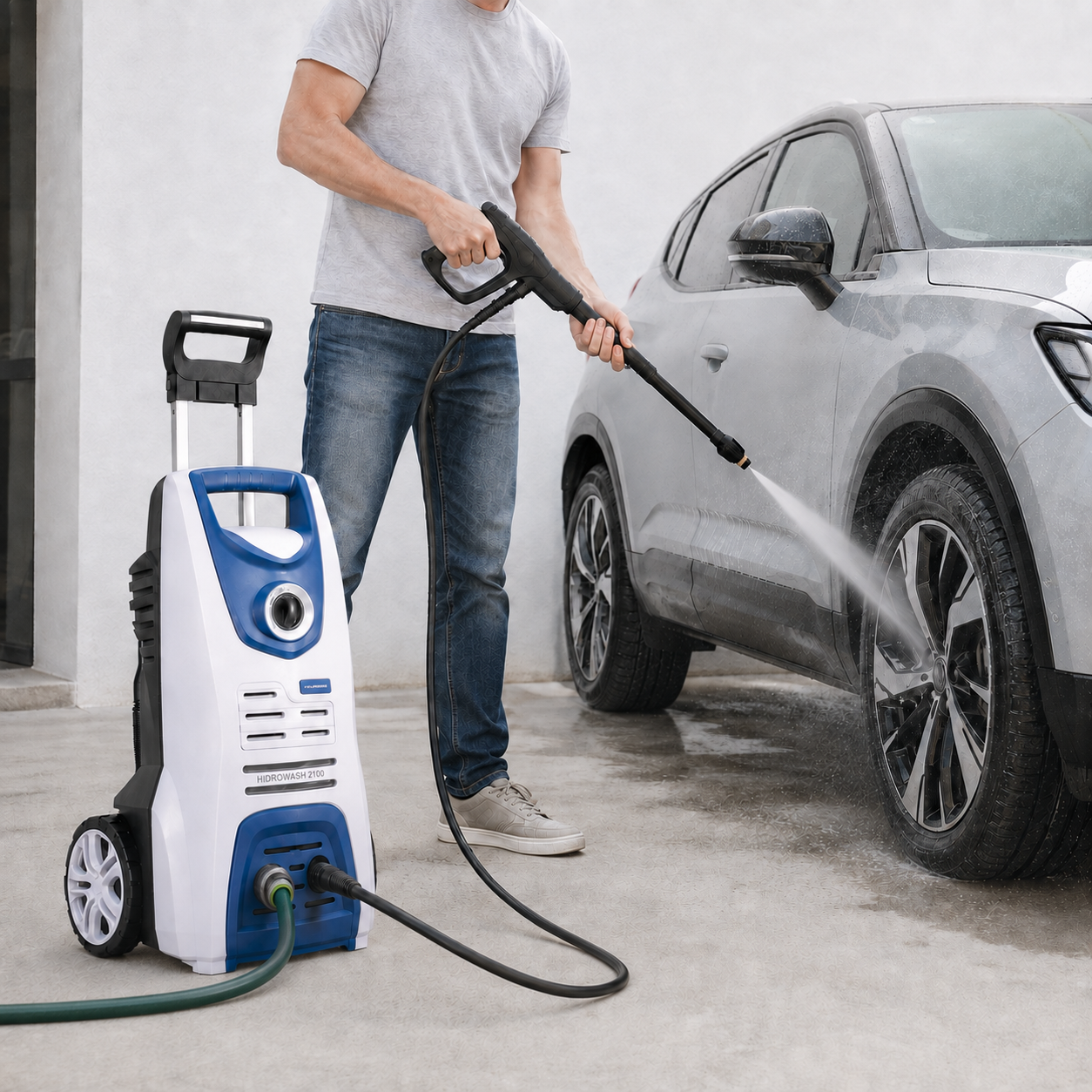 Hidrolavadora Blaupunkt High Pressure 450L/H Hidrowash 2100W