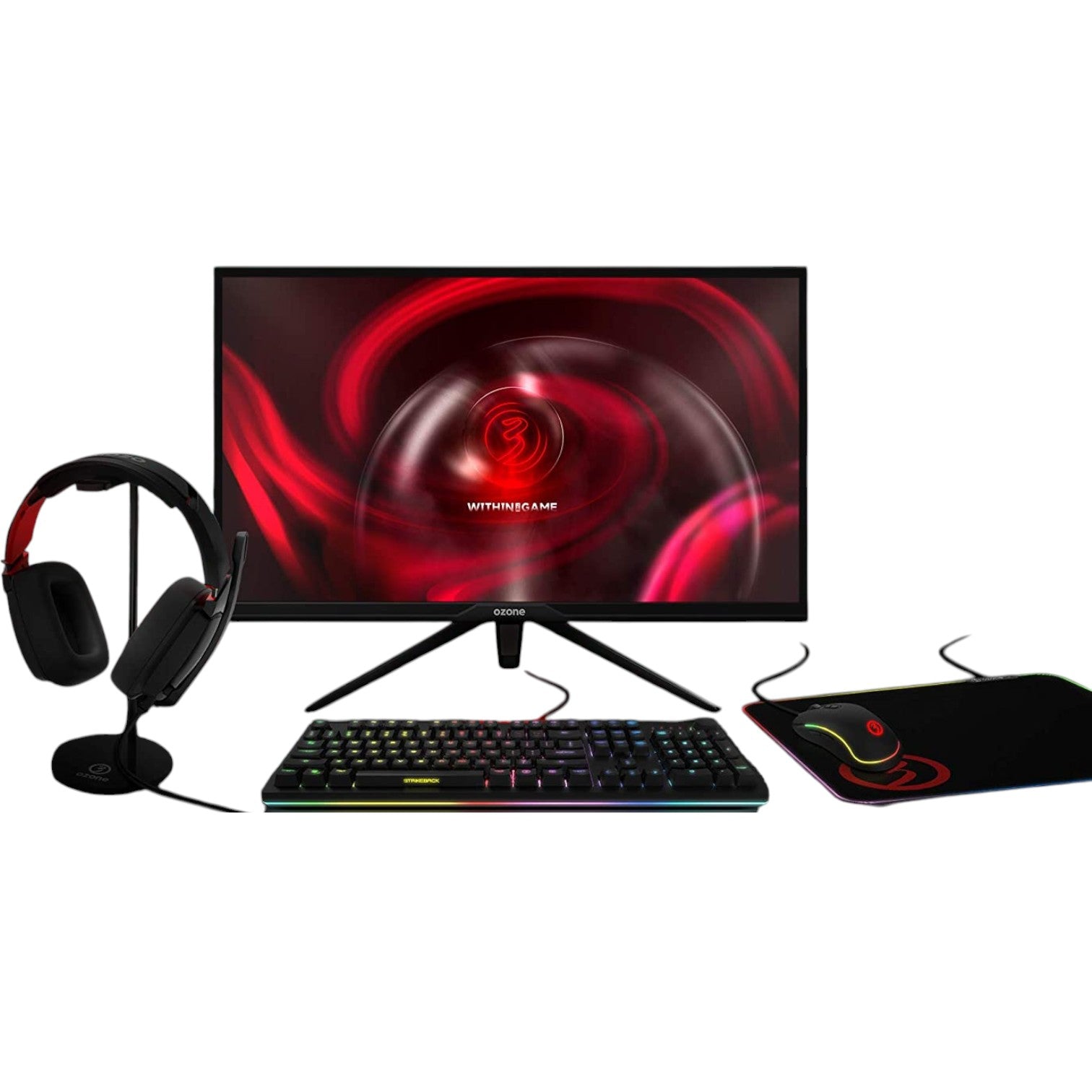 Monitor Gamer Ozone 27" 2K IPS HDR 144Hz 1Ms Freesync G-Sync